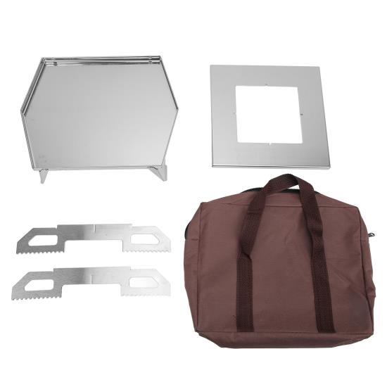 Stove Stand Base Outdoor Stainless Steel Wood Stove Stand Base Set Camping Portable BBQ Tool Set with Storage BagL L
Stove Stand Base Outdoor Stainless Steel Wood Stove Stand Base Set Camping Portable BBQ Tool Set with Storage BagL L