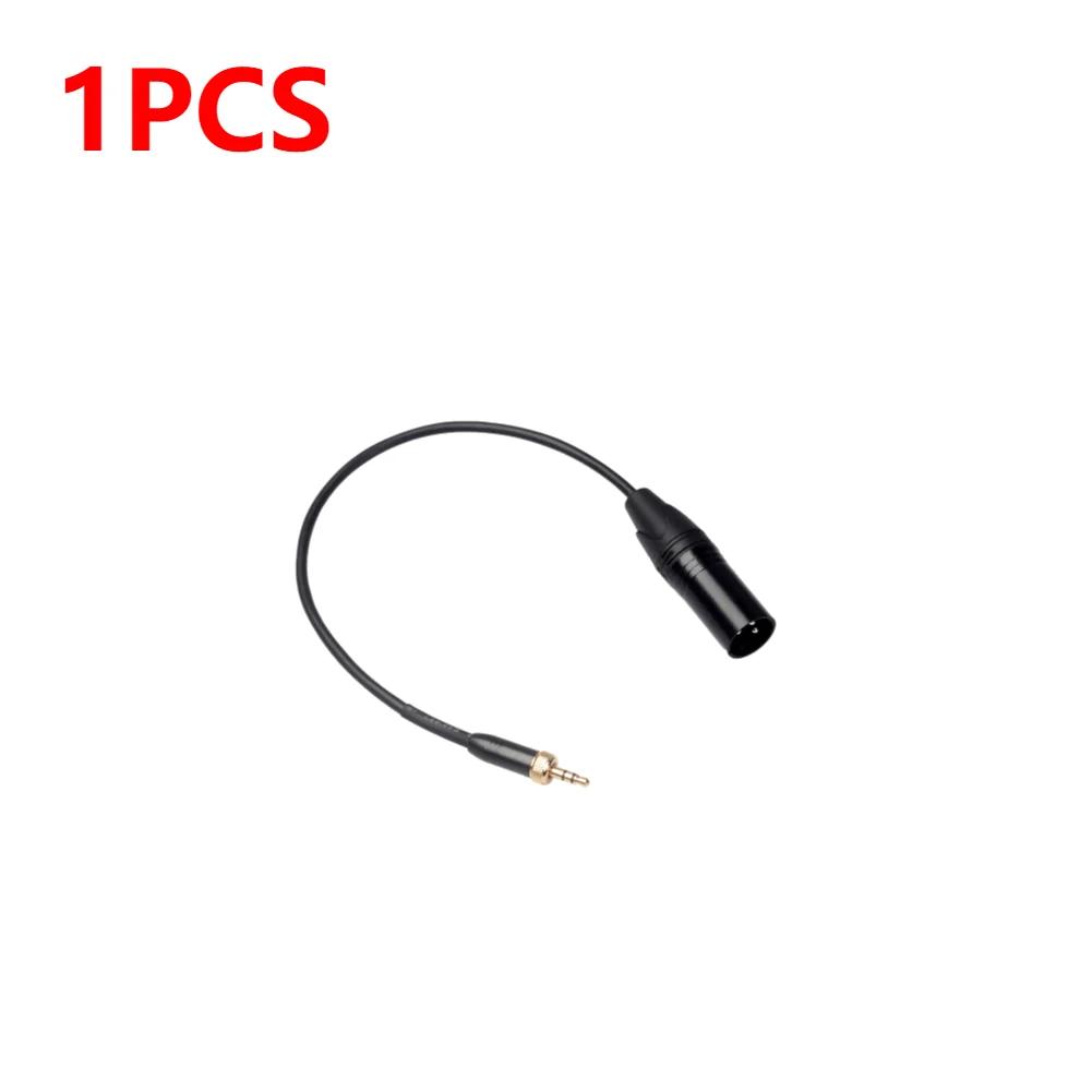 3.5mm Audio Male Plug with Internal Thread to 3Pin XLR Male Adapter Cable for Sony D12/D21 for Sennheiser Wireless Microphones
3.5mm Audio Male Plug with Internal Thread to 3Pin XLR Male Adapter Cable for Sony D12/D21 for Sennheiser Wireless Microphones