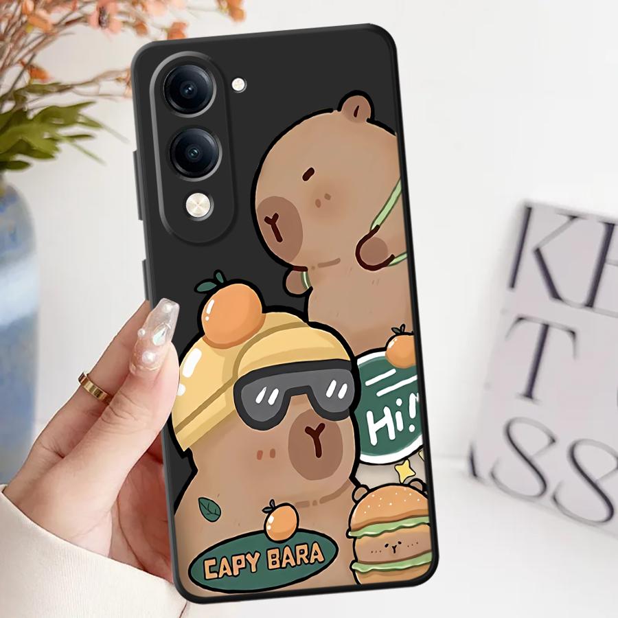 Case for Vivo Y19 Y33S Y35 Y22 Y02 Y11 Y20 Y21 Y12 Y15S Y27 Y30 Y16 Y17 Y31 Y36 Soft Back Phone Cover Capybara Cute vivo Y36 5G
Case for Vivo Y19 Y33S Y35 Y22 Y02 Y11 Y20 Y21 Y12 Y15S Y27 Y30 Y16 Y17 Y31 Y36 Soft Back Phone Cover Capybara Cute vivo Y36 5G