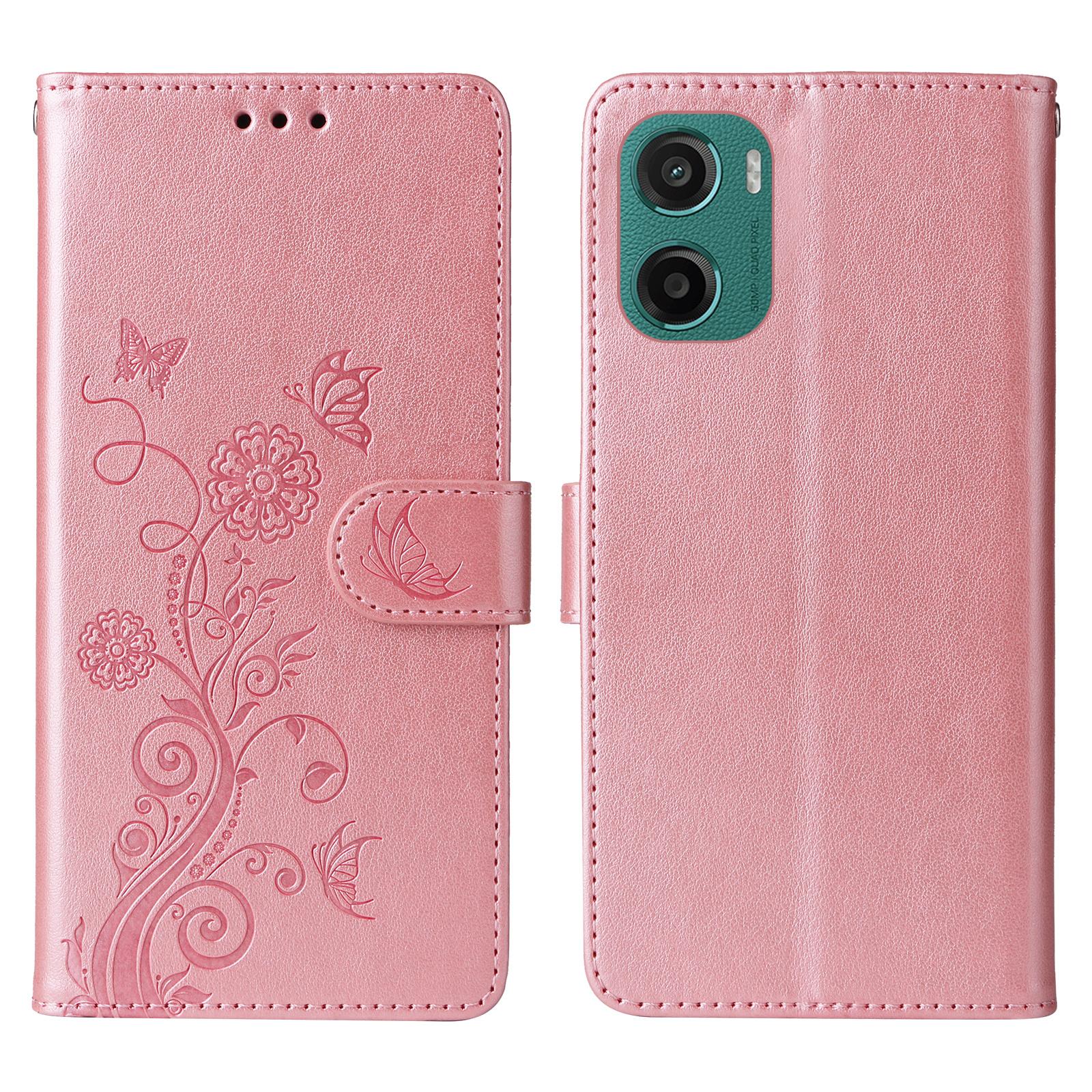 Для Motorola Moto G05 4G/E15 4G Кожаный чехол с тиснением Бабочка и цветы , кошелек-подставка Pink
Для Motorola Moto G05 4G/E15 4G Кожаный чехол с тиснением Бабочка и цветы , кошелек-подставка Pink