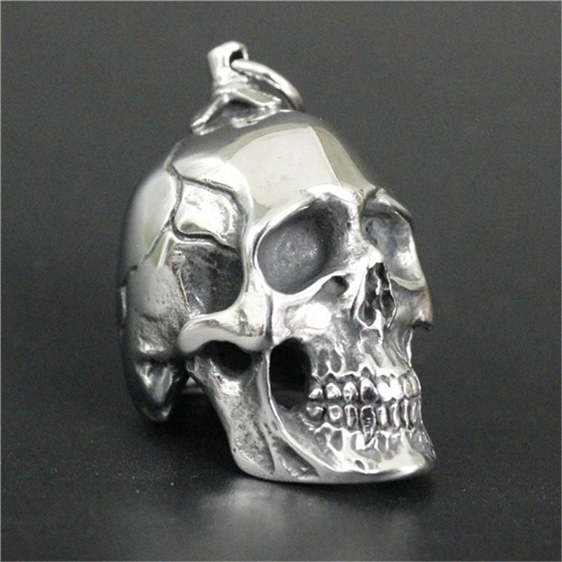 1pc Support Dropship Huge Heavy Cool Skull Pendant 316L Stainless Steel Jewelry Golden Black Big Skull Pendant срібний
1pc Support Dropship Huge Heavy Cool Skull Pendant 316L Stainless Steel Jewelry Golden Black Big Skull Pendant срібний