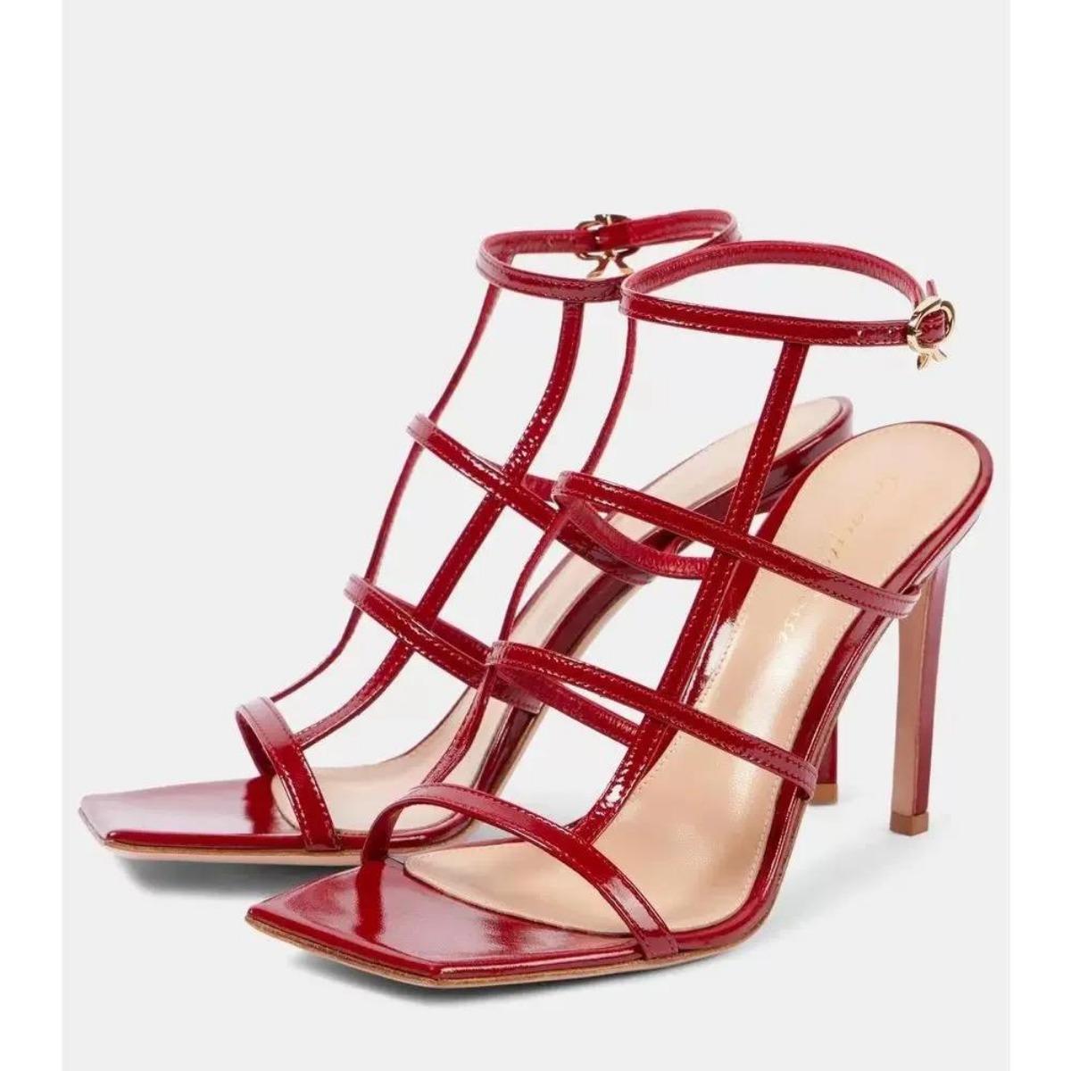 Новые сексуальные модные туфли на высоком каблуке с квадратным носком и ремешком из лакированной кожи, универсальные босоножки на тонком каблуке для женщин 37
Новые сексуальные модные туфли на высоком каблуке с квадратным носком и ремешком из лакированной кожи, универсальные босоножки на тонком каблуке для женщин 37