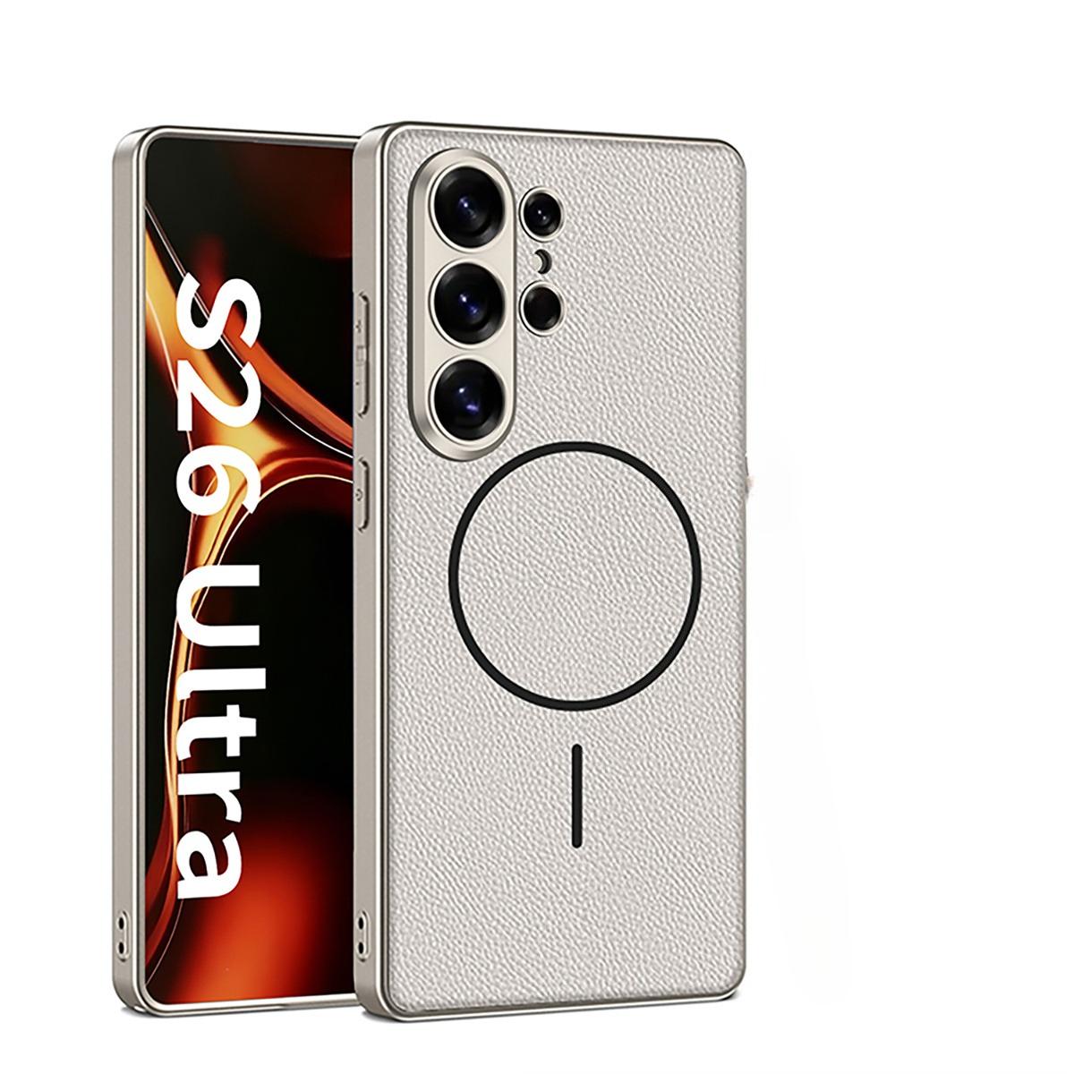 Luxury Leather For Magsafe Wireless Charging Phone Case for Samsung Galaxy S26 Ultra Slim Matte Cover for Galaxy S25 Ultra Case Galaxy S26 Ultra сірий колір
Luxury Leather For Magsafe Wireless Charging Phone Case for Samsung Galaxy S26 Ultra Slim Matte Cover for Galaxy S25 Ultra Case Galaxy S26 Ultra сірий колір