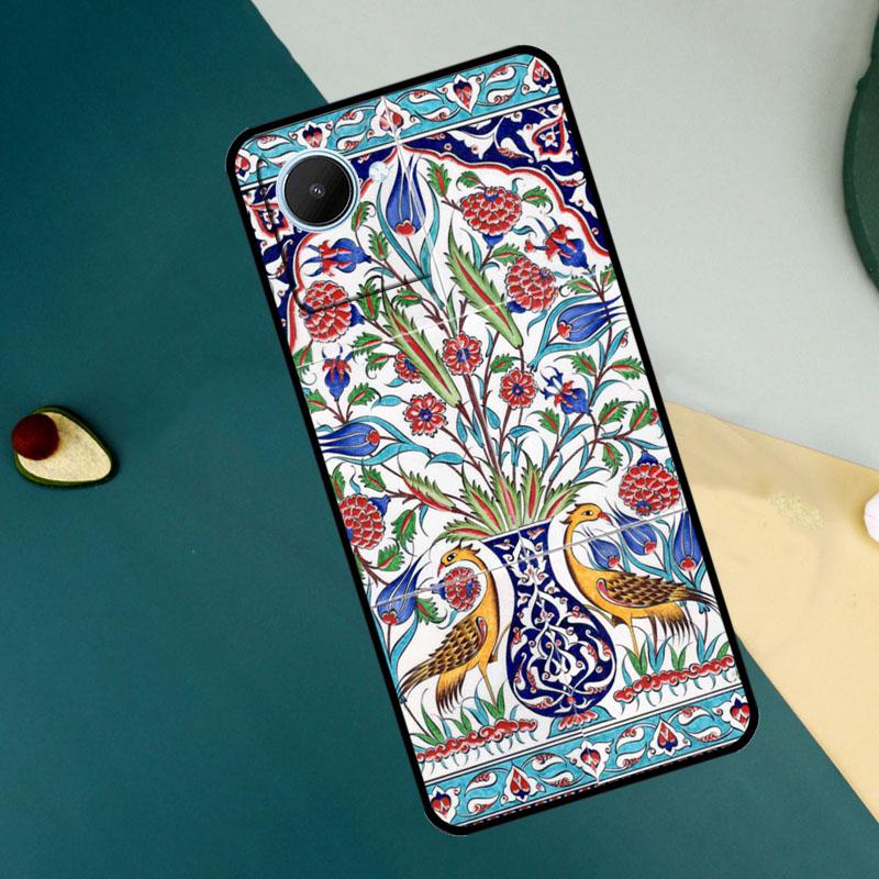 Ancient Floral Tiles For Realme C67 C53 C55 C75 C71 C61 C33 C63 C51 C65 11 12 13 14 15 Pro Plus GT6 GT7 Pro Case Realme 11 Pro
Ancient Floral Tiles For Realme C67 C53 C55 C75 C71 C61 C33 C63 C51 C65 11 12 13 14 15 Pro Plus GT6 GT7 Pro Case Realme 11 Pro