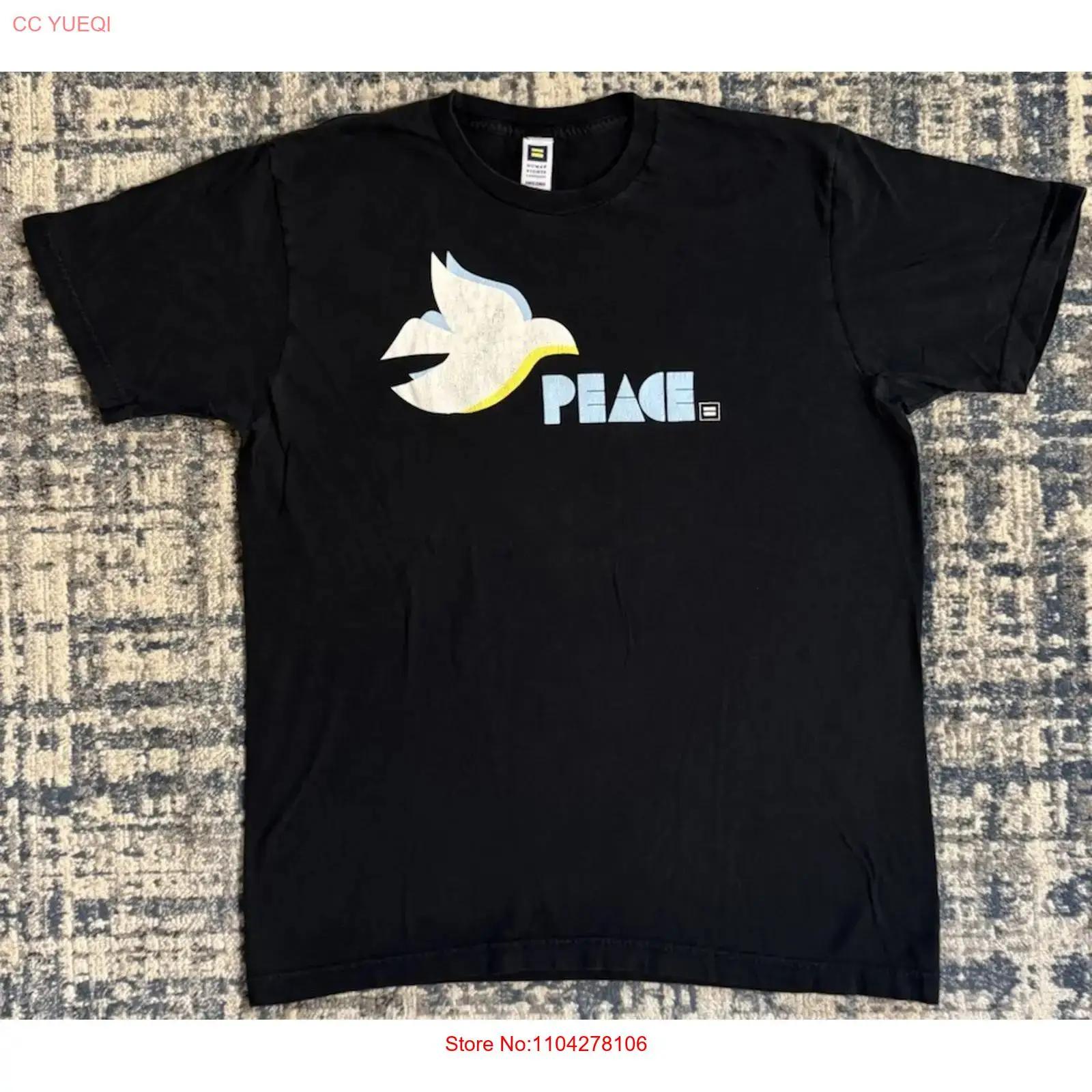 Vintage 2000s Peace Human Rights Campaign T Shirt Size L LGBTQ Equality Dove vintage Washed fashion designer clothes Stylish 5XL різнокольоровий
Vintage 2000s Peace Human Rights Campaign T Shirt Size L LGBTQ Equality Dove vintage Washed fashion designer clothes Stylish 5XL різнокольоровий
