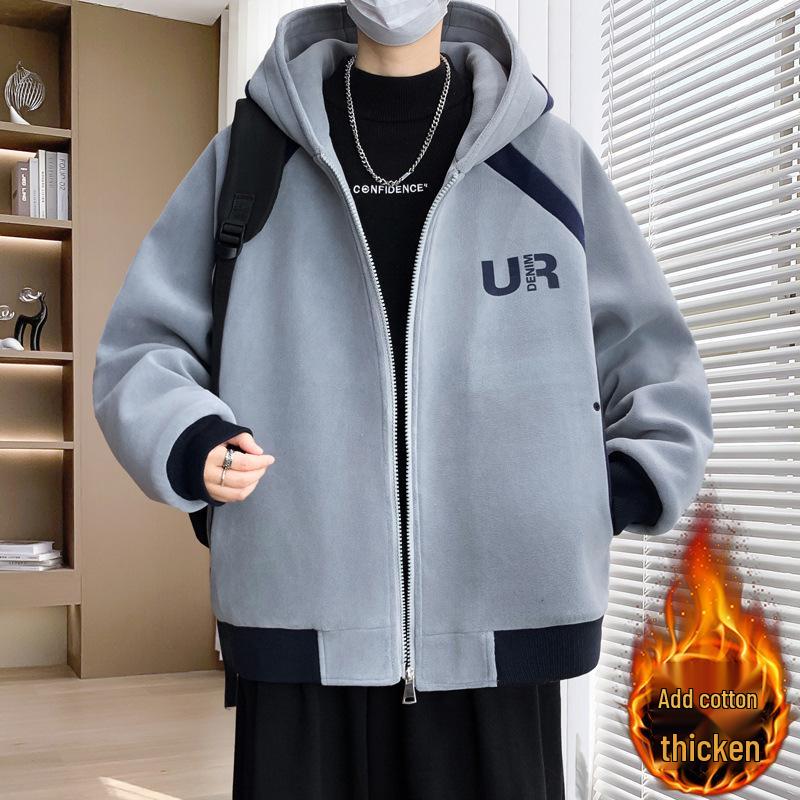 Teen Boys Fleece Padded Jacket - Ages 13-15, Autumn/Winter Wear L (105-120 jin)
Teen Boys Fleece Padded Jacket - Ages 13-15, Autumn/Winter Wear L (105-120 jin)