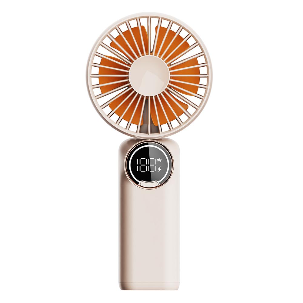 Z3 Portable Handheld Cooling Fan with Digital Display 2400mAh 24 Hours Rechargeable Summer Fan Beige
Z3 Portable Handheld Cooling Fan with Digital Display 2400mAh 24 Hours Rechargeable Summer Fan Beige