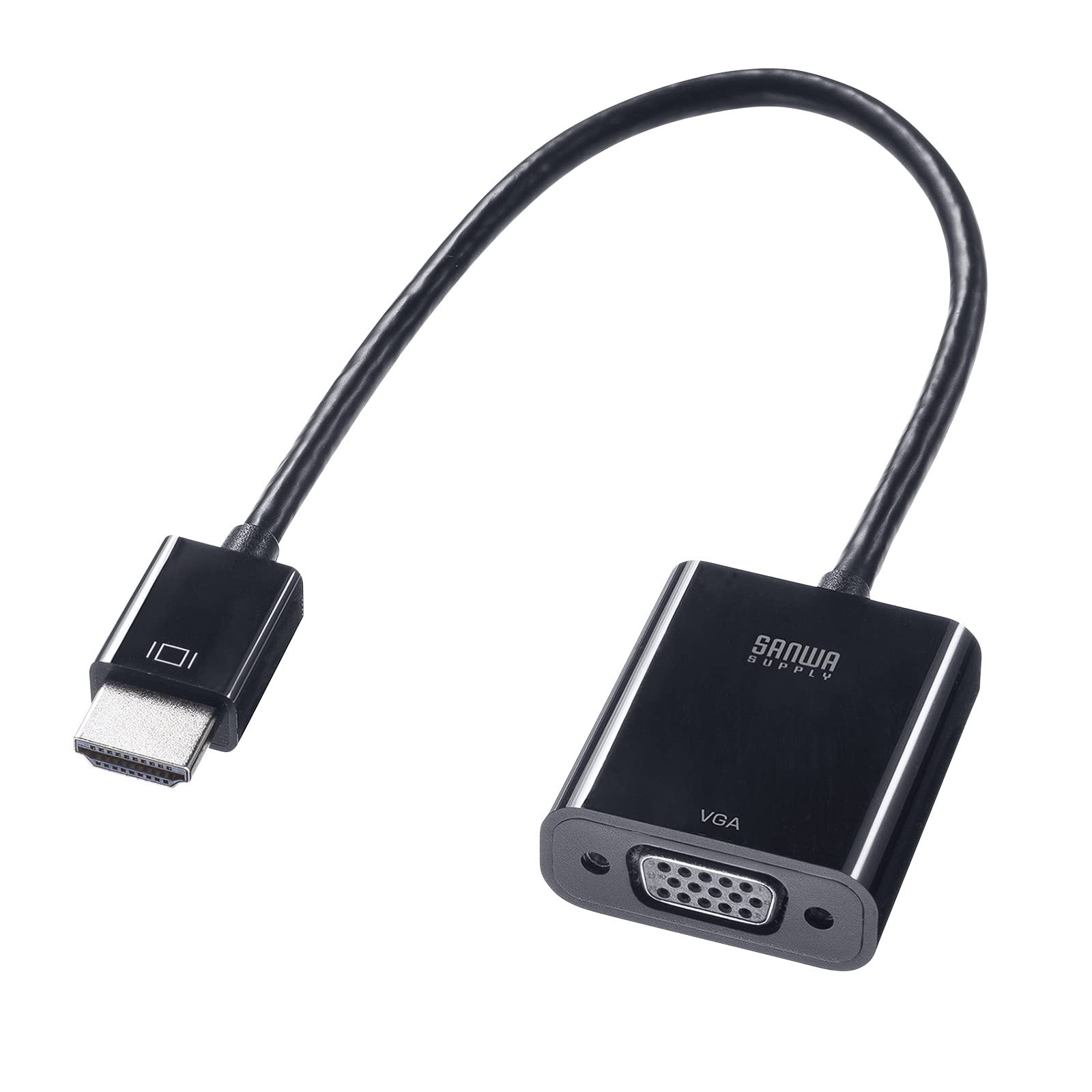 Sanwa Supply HDMI to VGA Adapter A Male to VGA (HDMI Female) AD-HD24VGA чорний
Sanwa Supply HDMI to VGA Adapter A Male to VGA (HDMI Female) AD-HD24VGA чорний