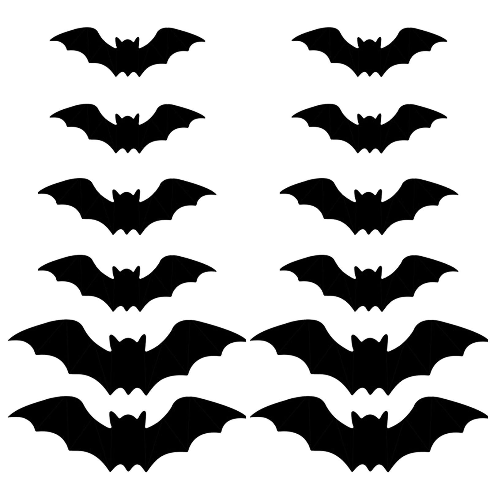 Halloween Glow Bat Spider Wall Stickers Black Realistic 3D Luminous Bat Wall Sticker for Home Wall Window Party Room Decoration
Halloween Glow Bat Spider Wall Stickers Black Realistic 3D Luminous Bat Wall Sticker for Home Wall Window Party Room Decoration