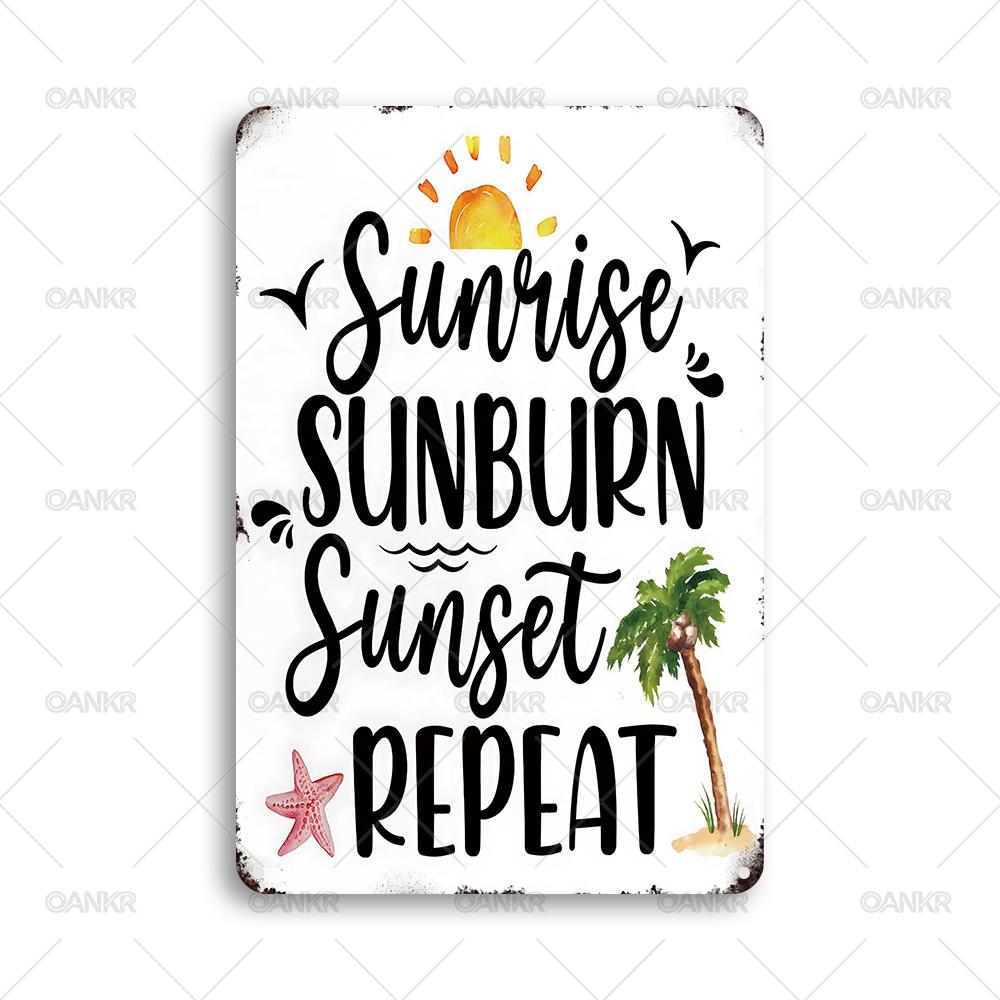Vintage Garden Art Poster Metal Tin Sign Sunrise Sunburn Sunset Repeat Metal Signs for Backyard Bedroom Home Wall Decor Plaque 20x30cm(7.8x11.8inch)
Vintage Garden Art Poster Metal Tin Sign Sunrise Sunburn Sunset Repeat Metal Signs for Backyard Bedroom Home Wall Decor Plaque 20x30cm(7.8x11.8inch)