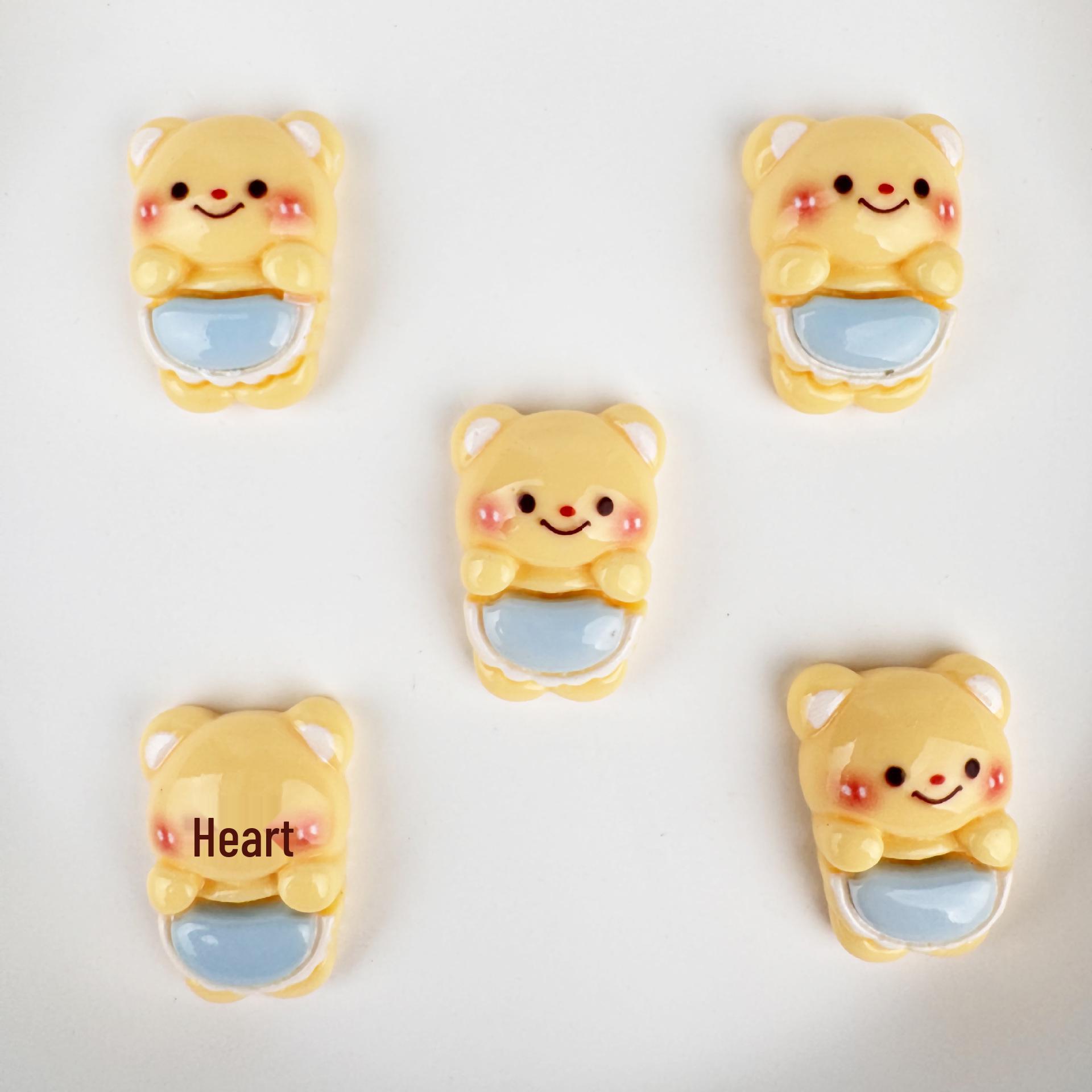 Cartoon Butter Bear Resin Charms for DIY Phone Cases, Crocs, Hair Clips, and Ornaments
Cartoon Butter Bear Resin Charms for DIY Phone Cases, Crocs, Hair Clips, and Ornaments