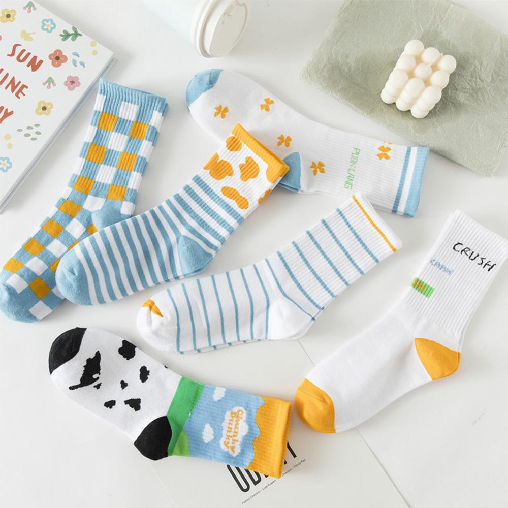 Winter Women Ice Cream Color Lattice Retro Casual Cow Socks Women Socks Cotton Hosiery Cow Print
Winter Women Ice Cream Color Lattice Retro Casual Cow Socks Women Socks Cotton Hosiery Cow Print