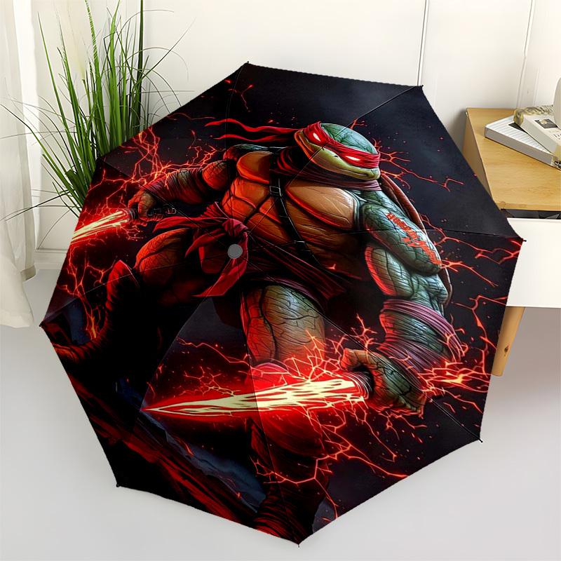 Mutant Turtles, Electricity Themed Automatic Opening and Closing Umbrella, Compact Travel Umbrella, Lightweight and Portable, Suitable for B
Mutant Turtles, Electricity Themed Automatic Opening and Closing Umbrella, Compact Travel Umbrella, Lightweight and Portable, Suitable for B