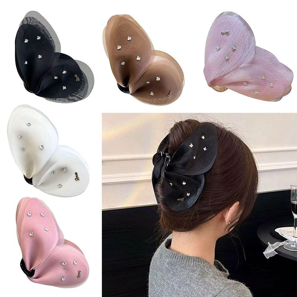 Delicate Crystal Butterfly Hair Clip Luxurious Temperament Headdress Hairgrips For Girl Lady Women кавовий
Delicate Crystal Butterfly Hair Clip Luxurious Temperament Headdress Hairgrips For Girl Lady Women кавовий