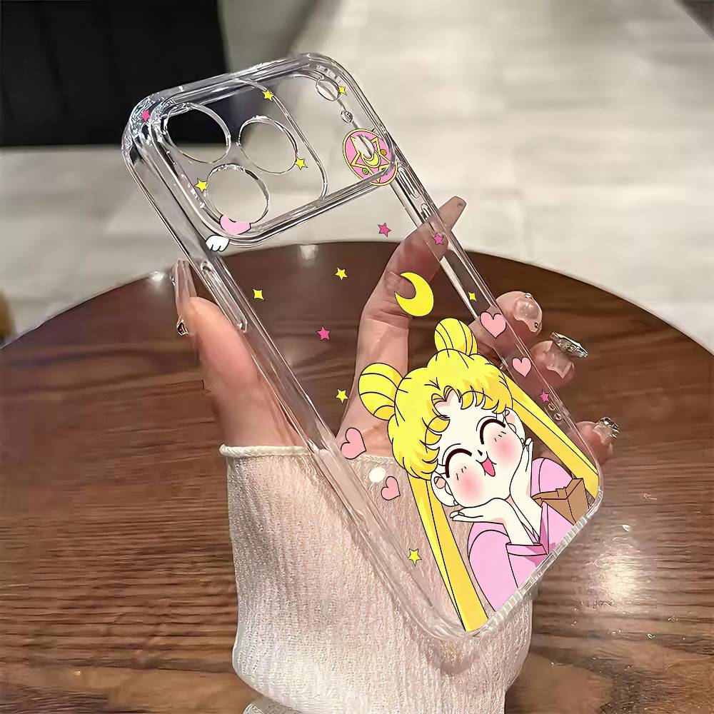 S-Sailor M-MoonS Phone Case For iPhone 17 16 15 14 13 12 11 Mini Pro Max Plus Transparent Cover iPhone17
S-Sailor M-MoonS Phone Case For iPhone 17 16 15 14 13 12 11 Mini Pro Max Plus Transparent Cover iPhone17