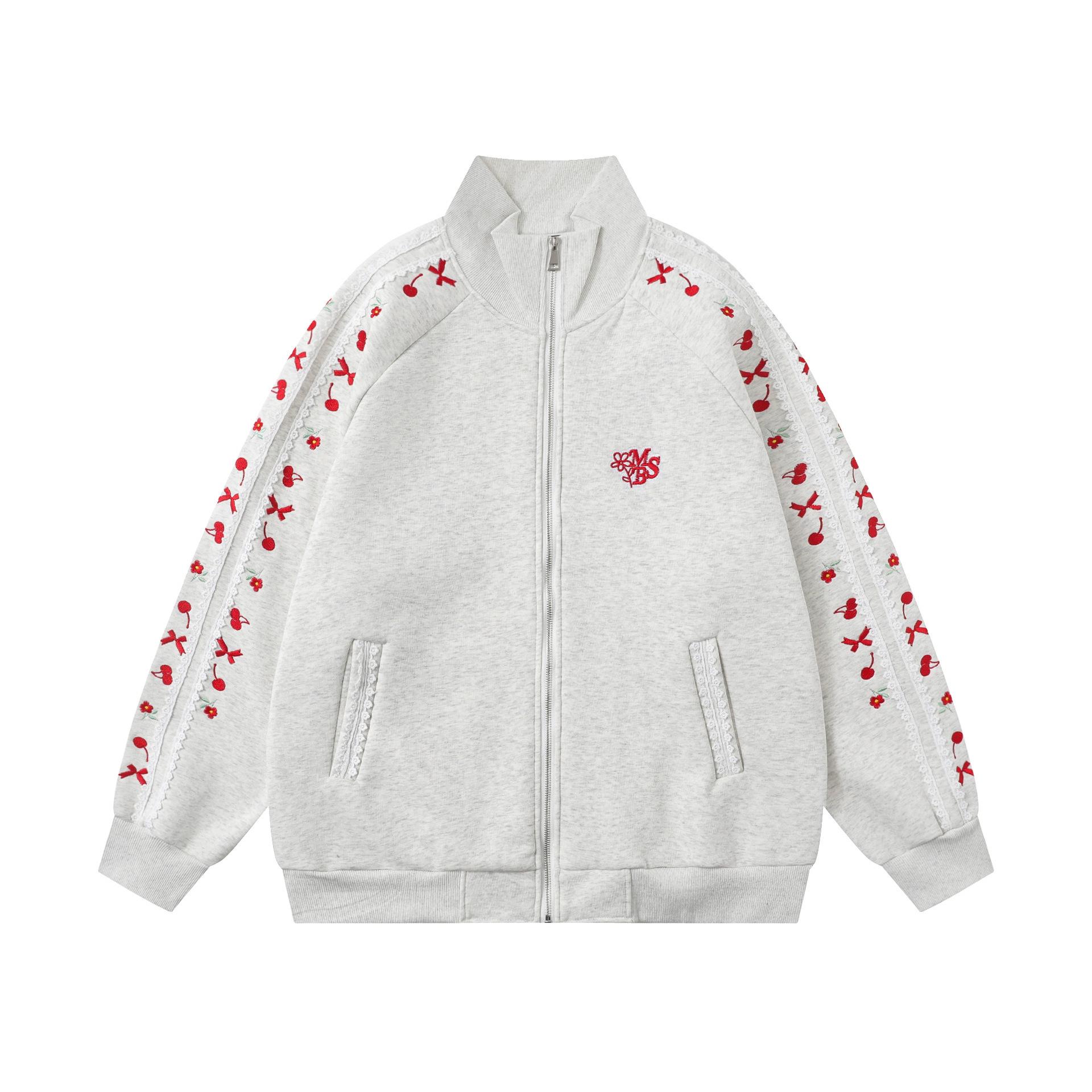 Bow Embroidered Long-Sleeve Lapel Hoodie Jacket - Women s Spring/Autumn Fashion Extra Large білий
Bow Embroidered Long-Sleeve Lapel Hoodie Jacket - Women s Spring/Autumn Fashion Extra Large білий