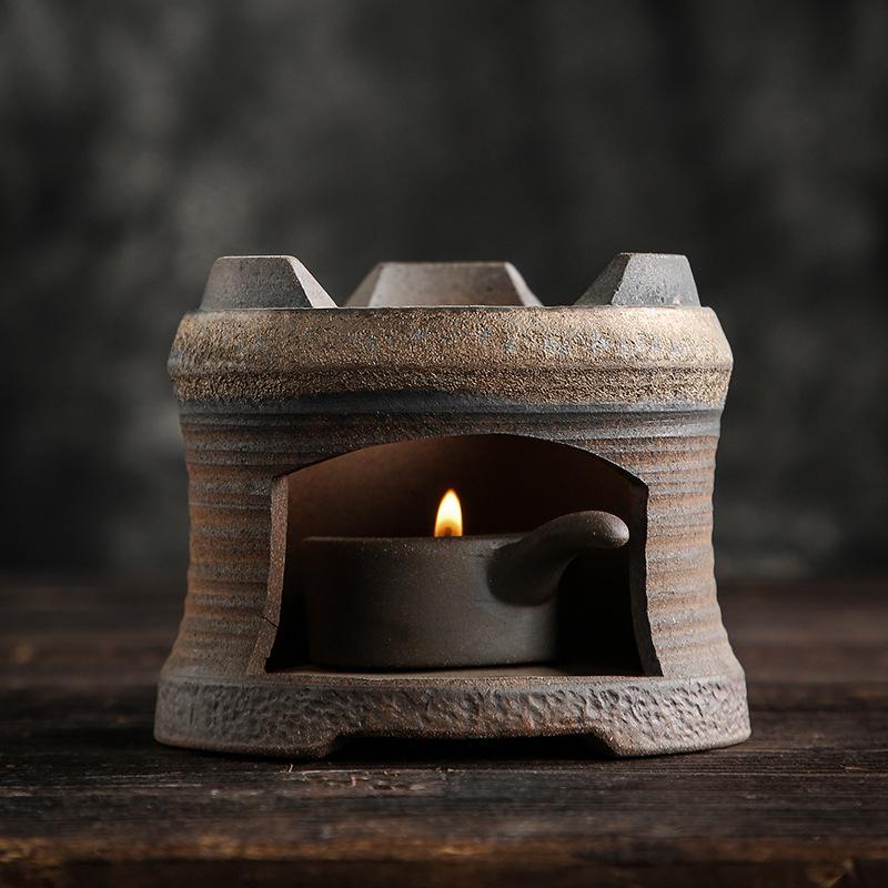 Japanese Coarse Pottery Handmade Teapot Warmer Ceramic Retro Tea Heater Candle Stand Kettle Holder Stove Kung Fu Set
Japanese Coarse Pottery Handmade Teapot Warmer Ceramic Retro Tea Heater Candle Stand Kettle Holder Stove Kung Fu Set