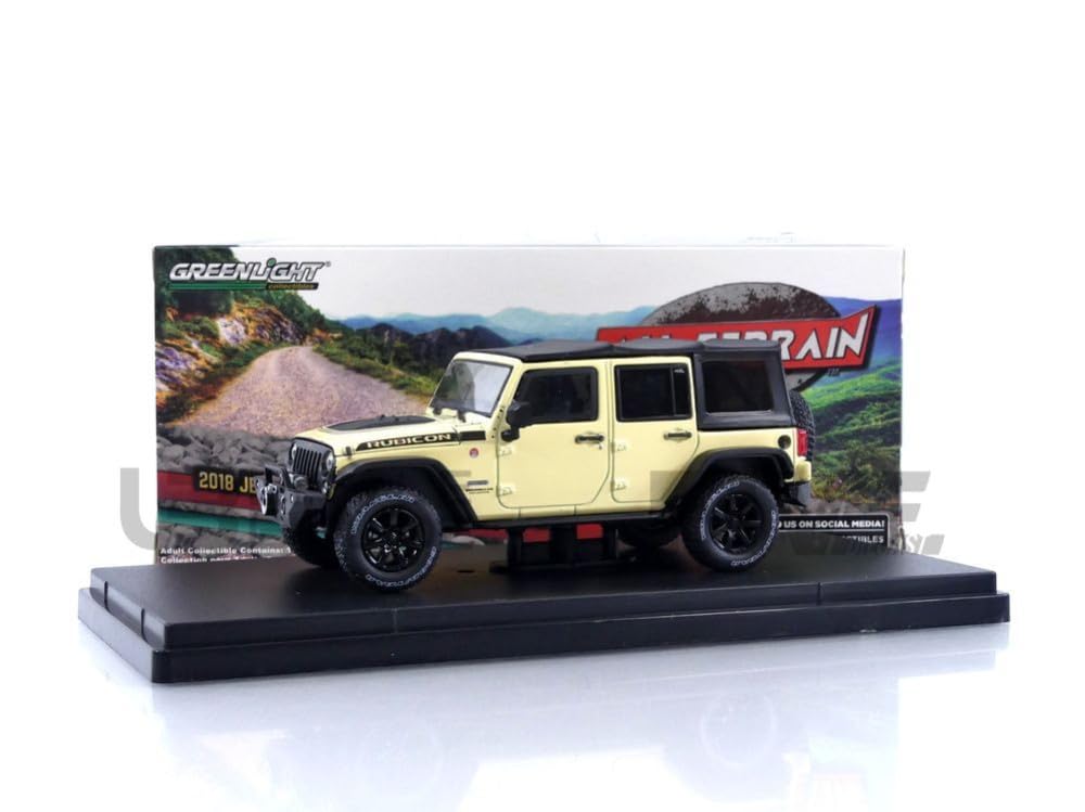 Greenlight 2018 Wrangler Unlimited Rubicon Recon Запчасти Желтый Гоби Черный верх Серия Литая модель автомобиля 86188 Внедорожник Вседорожный 1/43
Greenlight 2018 Wrangler Unlimited Rubicon Recon Запчасти Желтый Гоби Черный верх Серия Литая модель автомобиля 86188 Внедорожник Вседорожный 1/43
