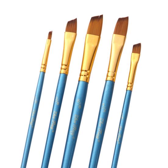 5Pcs Professional Artist Nylon Paint Brush for Acrylic Watercolor Oil Painting
5Pcs Professional Artist Nylon Paint Brush for Acrylic Watercolor Oil Painting