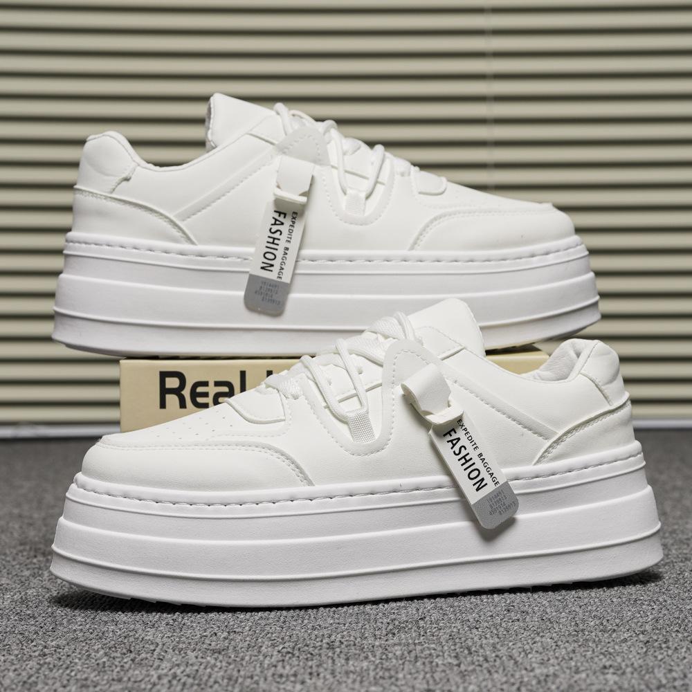 Men s shoes 2025 autumn new platform fashion versatile board shoes breathable and comfortable casual sports shoes white shoes trendy shoes 39 белый
Men s shoes 2025 autumn new platform fashion versatile board shoes breathable and comfortable casual sports shoes white shoes trendy shoes 39 белый