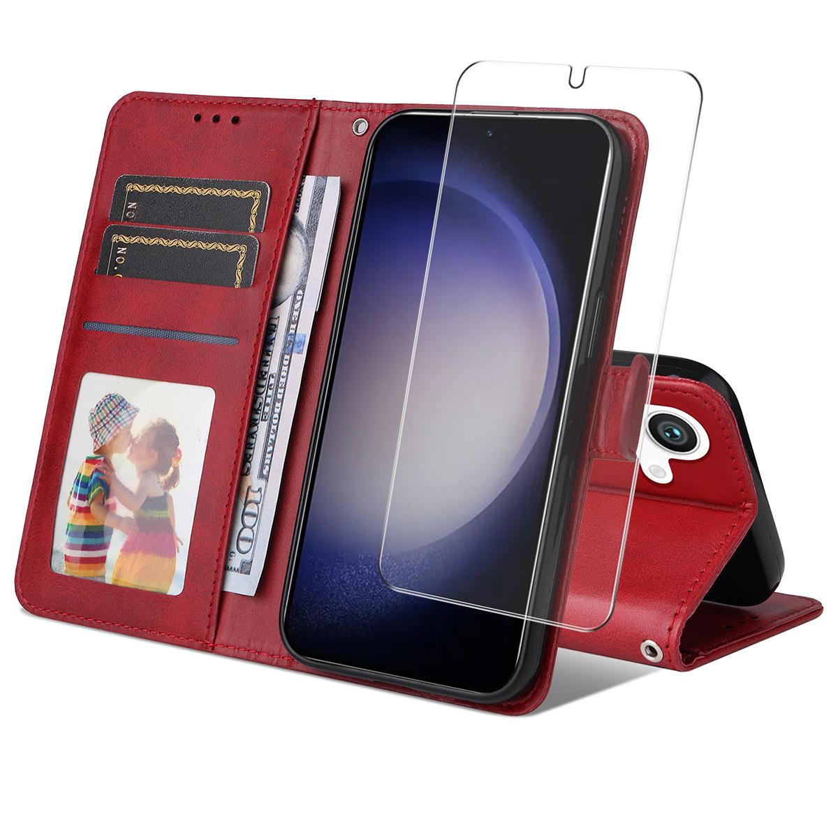 For Samsung Galaxy S24/Galaxy S25 PU Leather Wallet Case ENKAY HAT PRINCE Phone Stand Cover with Tempered Glass C
For Samsung Galaxy S24/Galaxy S25 PU Leather Wallet Case ENKAY HAT PRINCE Phone Stand Cover with Tempered Glass C