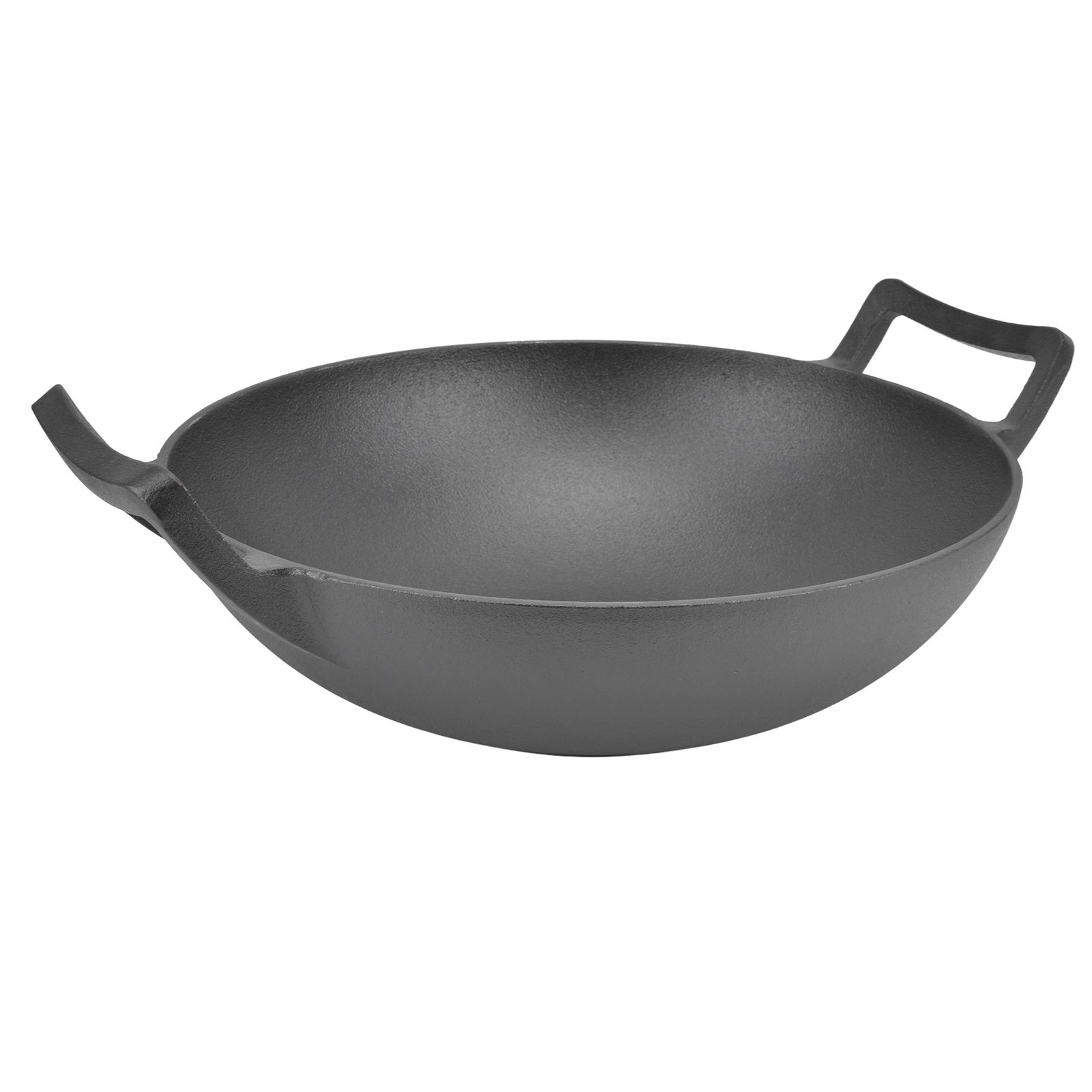 Чугунная сковорода-гриль, утолщенная, без покрытия, антипригарная посуда, сковорода с двумя ручками, 32 см, сковорода-вок L
Чугунная сковорода-гриль, утолщенная, без покрытия, антипригарная посуда, сковорода с двумя ручками, 32 см, сковорода-вок L