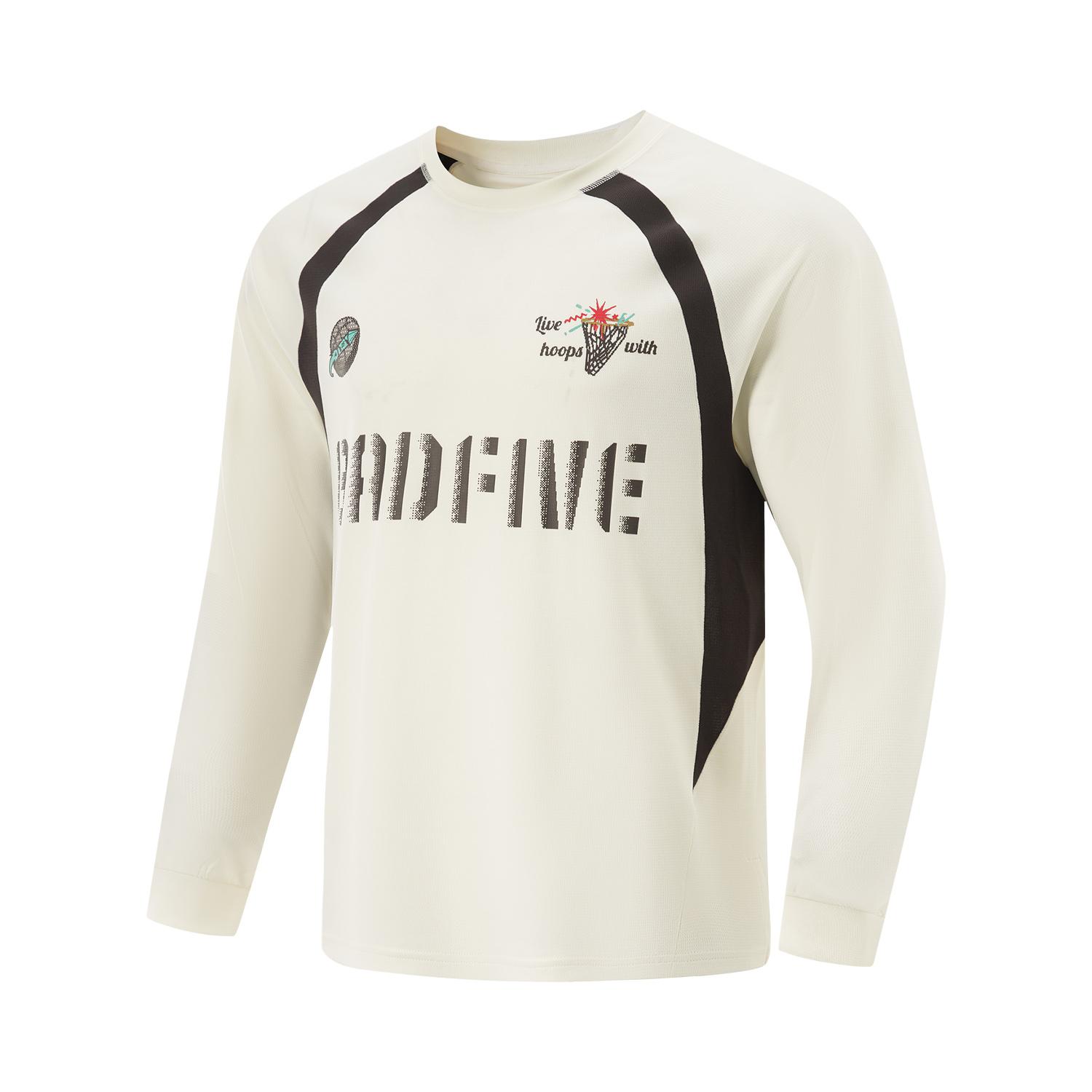 Li-Ning Badfive Series Sports Quick-Dry Versatile Round Neck Long Sleeve T-Shirt Men Tops Off-White ATLV083-3 L
Li-Ning Badfive Series Sports Quick-Dry Versatile Round Neck Long Sleeve T-Shirt Men Tops Off-White ATLV083-3 L