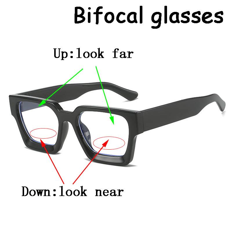 Classic Retro Square Women Bifocals Reading Glasses Magnifier Men Double Focals Look Near Far Presbyopic Eyeglasses Up 150 Down 350
Classic Retro Square Women Bifocals Reading Glasses Magnifier Men Double Focals Look Near Far Presbyopic Eyeglasses Up 150 Down 350