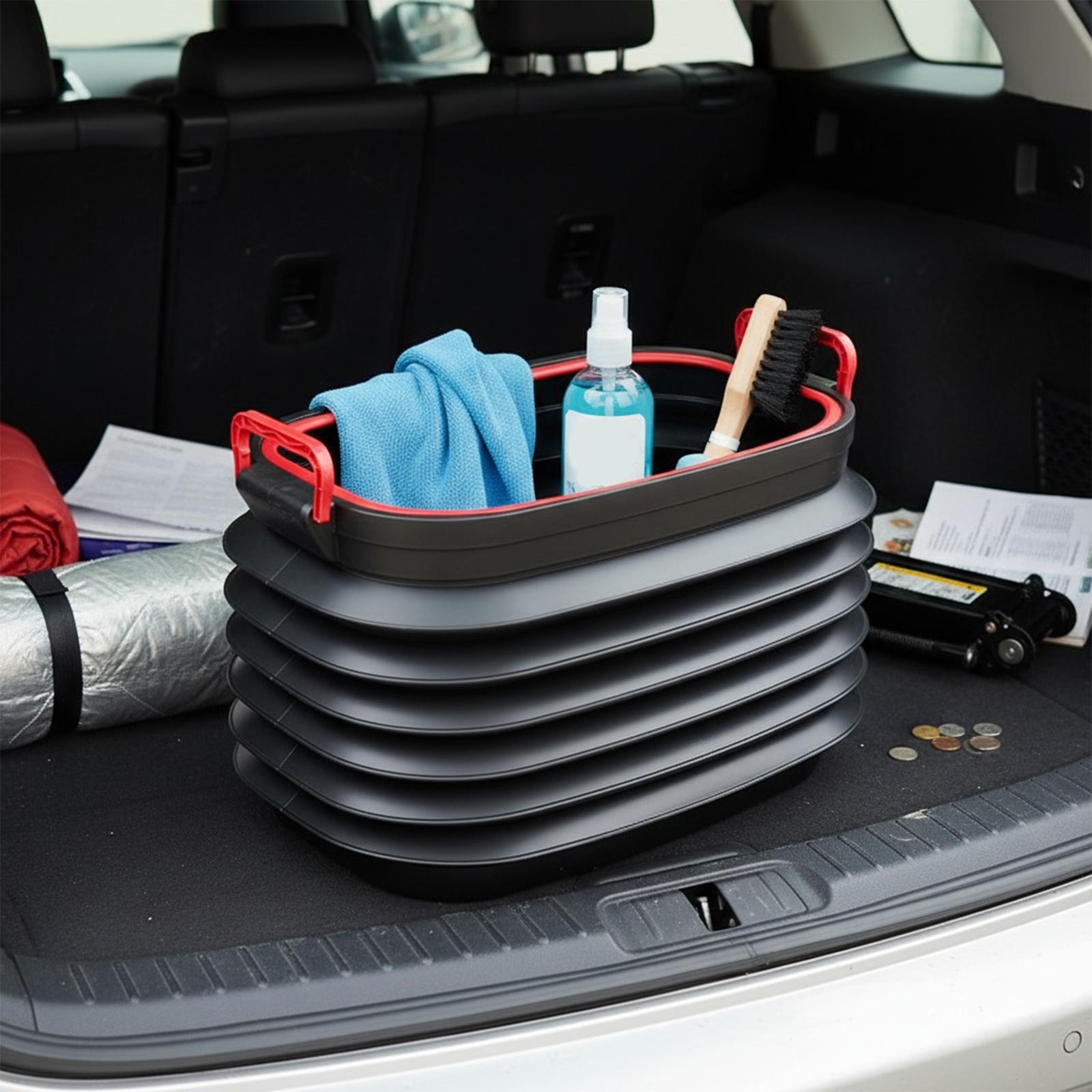 37L Car Trash Can with Handle Foldable Telescopic Bucket Portable Car Trunk Organizer Car Rubbish Bin for Fishing Camping United States
37L Car Trash Can with Handle Foldable Telescopic Bucket Portable Car Trunk Organizer Car Rubbish Bin for Fishing Camping United States