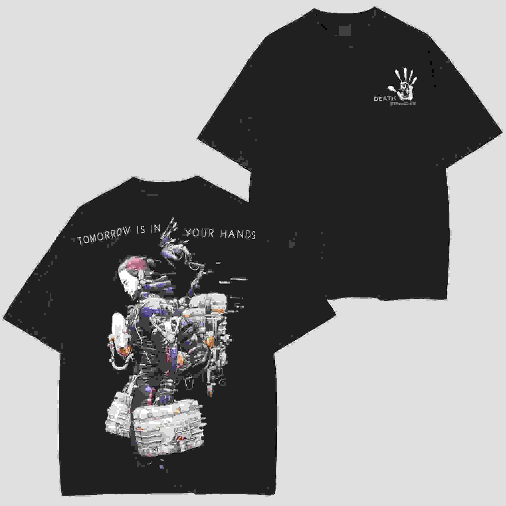 Death Stranding Washed T-shirt personality Clothes New Model Anime T-shirt Year round clothing Couples Plus Size Unisex Classic XXXL
Death Stranding Washed T-shirt personality Clothes New Model Anime T-shirt Year round clothing Couples Plus Size Unisex Classic XXXL