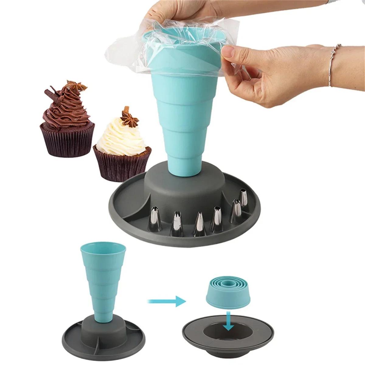 Portable Piping Bag Stand with Exceptional Stability Designed for Professional and Hobby Bakers to Reduce Spills China Mainland
Portable Piping Bag Stand with Exceptional Stability Designed for Professional and Hobby Bakers to Reduce Spills China Mainland