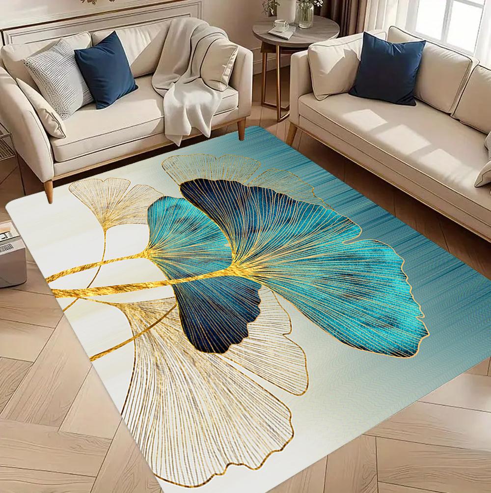 Tropical Banana Leaf Gold Line Area Rug Lush Texture Floor Carpet for Living Room Leisure Space Exotic Luxury Home Decor 40x60cm
Tropical Banana Leaf Gold Line Area Rug Lush Texture Floor Carpet for Living Room Leisure Space Exotic Luxury Home Decor 40x60cm