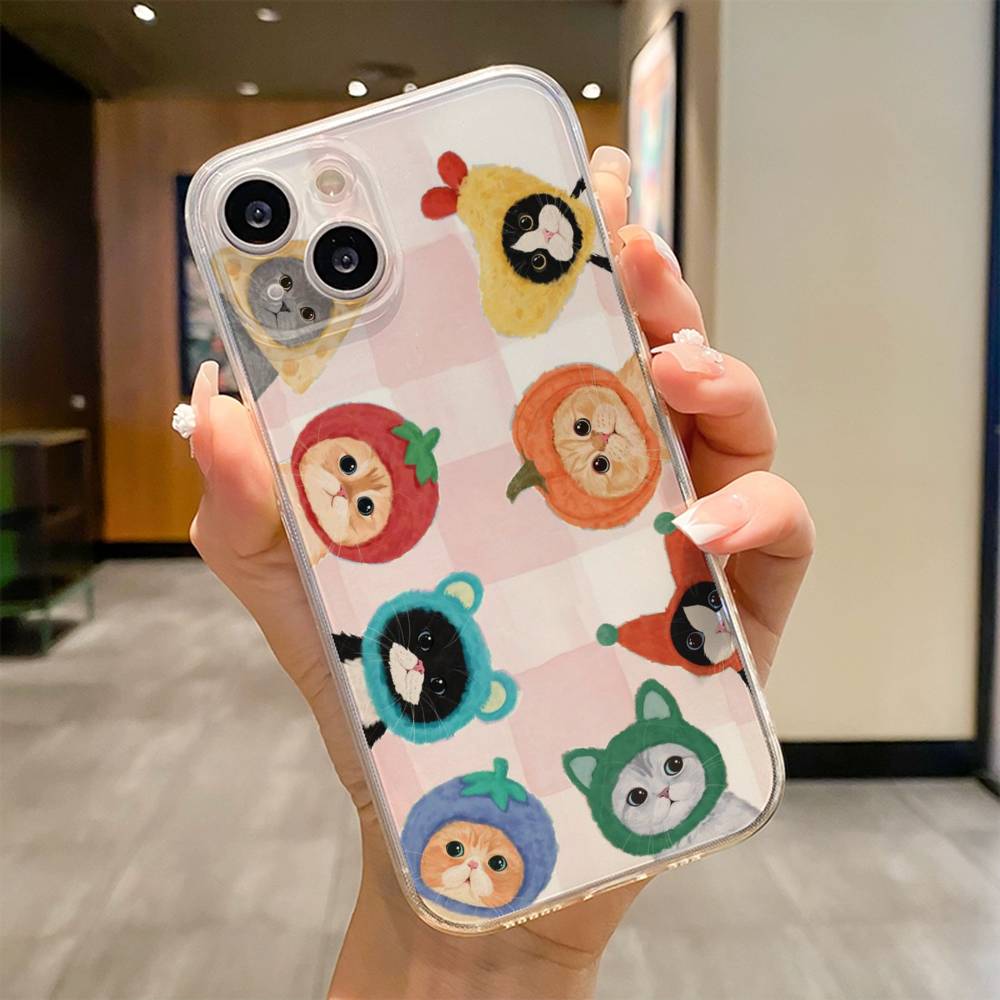 Чехол для телефона с ярким дизайном кошки для iPhone 17 16e 16 15 14 13 12 11mini Pro Max X XR XSMAX 8 7 Air Plus Мягкий чехол iPhone12mini
Чехол для телефона с ярким дизайном кошки для iPhone 17 16e 16 15 14 13 12 11mini Pro Max X XR XSMAX 8 7 Air Plus Мягкий чехол iPhone12mini