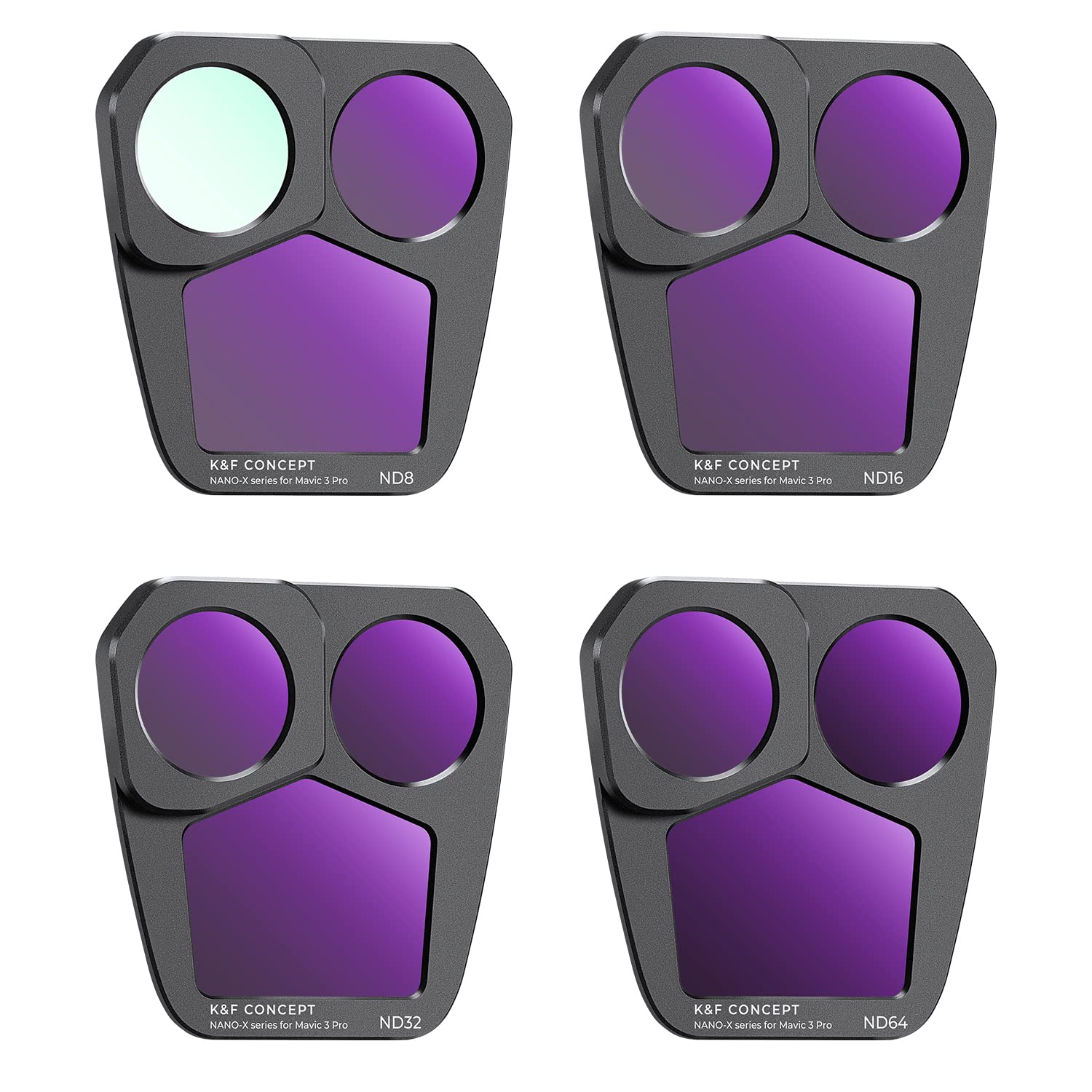 Concept ND Filter Set for DJI Mavic 3 PRO ND Filter Light Reduction Adjustment AGC Optical Glass Contrast Enhancement Nano Coating Direct K&F
Concept ND Filter Set for DJI Mavic 3 PRO ND Filter Light Reduction Adjustment AGC Optical Glass Contrast Enhancement Nano Coating Direct K&F