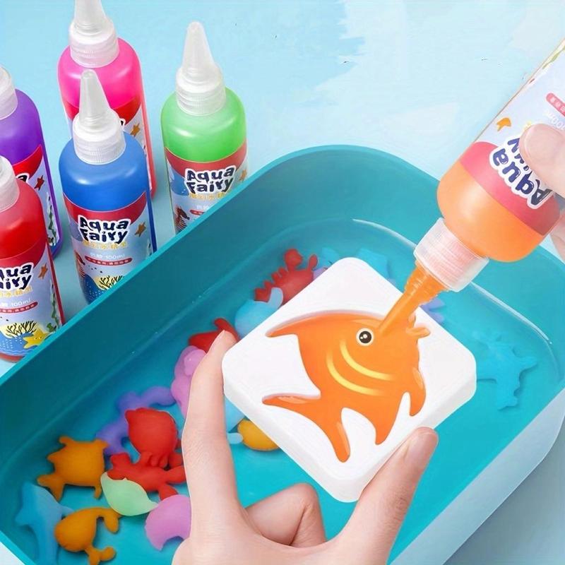 Diy Water Painting Kit, 1 Set Magic Water Elf Kit, Parent-child Interactive Game Toy, Educational Toy for Kids, Birthday Gift, Hobbies Ideas Four colors (3 random acc
Diy Water Painting Kit, 1 Set Magic Water Elf Kit, Parent-child Interactive Game Toy, Educational Toy for Kids, Birthday Gift, Hobbies Ideas Four colors (3 random acc