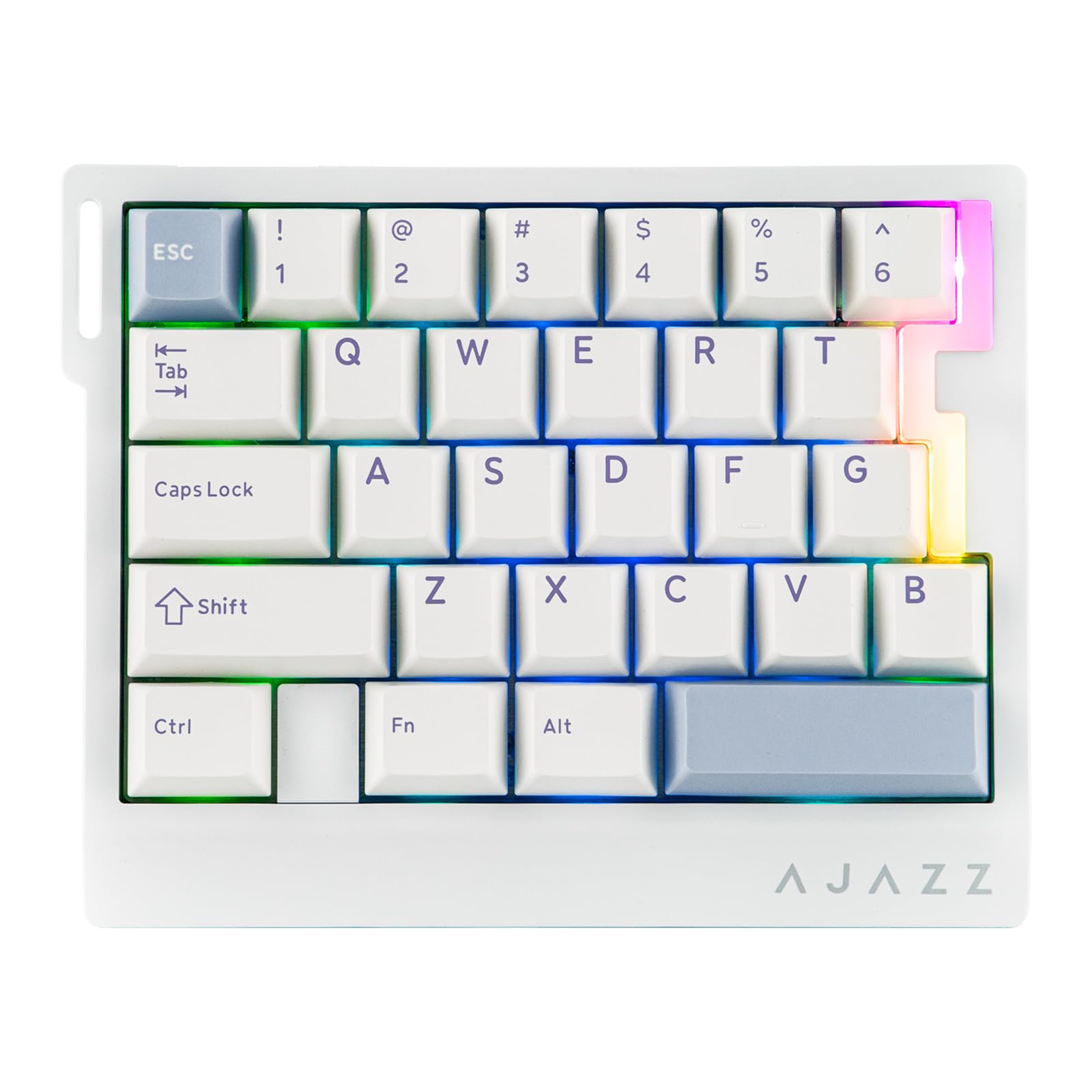 MechLands AJAZZ AK029 Wired Gaming 8000Hz 29 Magnetic Adjustable RGB Aluminum Compatible High-Speed Keyboard, Polling, Keys, One-Handed Design, білий
MechLands AJAZZ AK029 Wired Gaming 8000Hz 29 Magnetic Adjustable RGB Aluminum Compatible High-Speed Keyboard, Polling, Keys, One-Handed Design, білий