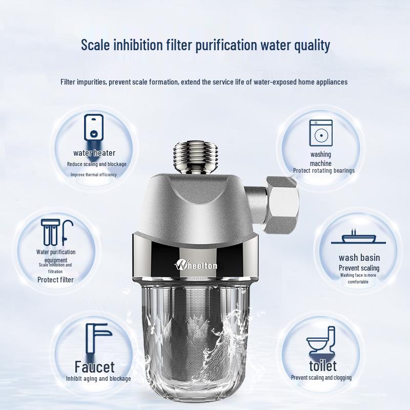 Scale Inhibitor Pre-Filter for Water Purifiers - Protects Appliances and Removes Scale
Scale Inhibitor Pre-Filter for Water Purifiers - Protects Appliances and Removes Scale