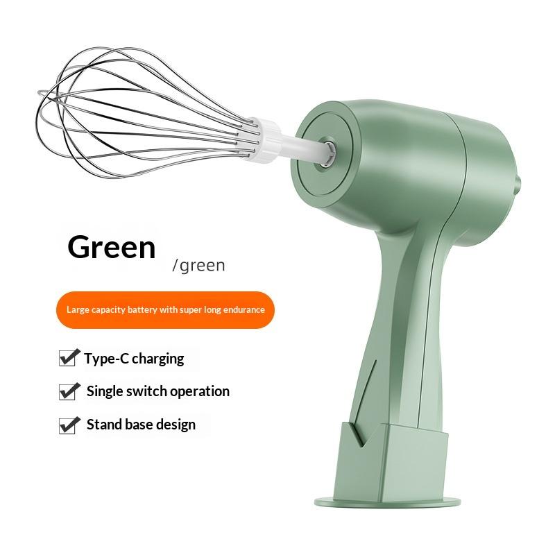 Безшумний електричний вінчик Бездротовий акумуляторний ручний міксер Для випічки Кулінарії Панель швидкості Для збивання Для кухні зелений
Безшумний електричний вінчик Бездротовий акумуляторний ручний міксер Для випічки Кулінарії Панель швидкості Для збивання Для кухні зелений