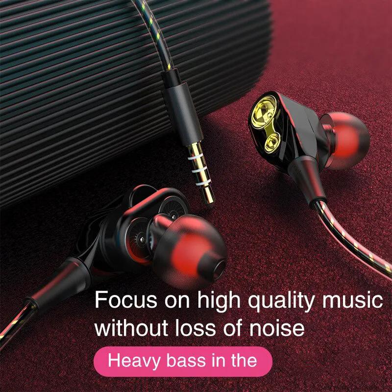 Explosive Double Moving Coil Headphones In Ear Subwoofer Cross Border Wire Controlled Fever Hifi Headphones With Shocking Sound жовтий
Explosive Double Moving Coil Headphones In Ear Subwoofer Cross Border Wire Controlled Fever Hifi Headphones With Shocking Sound жовтий