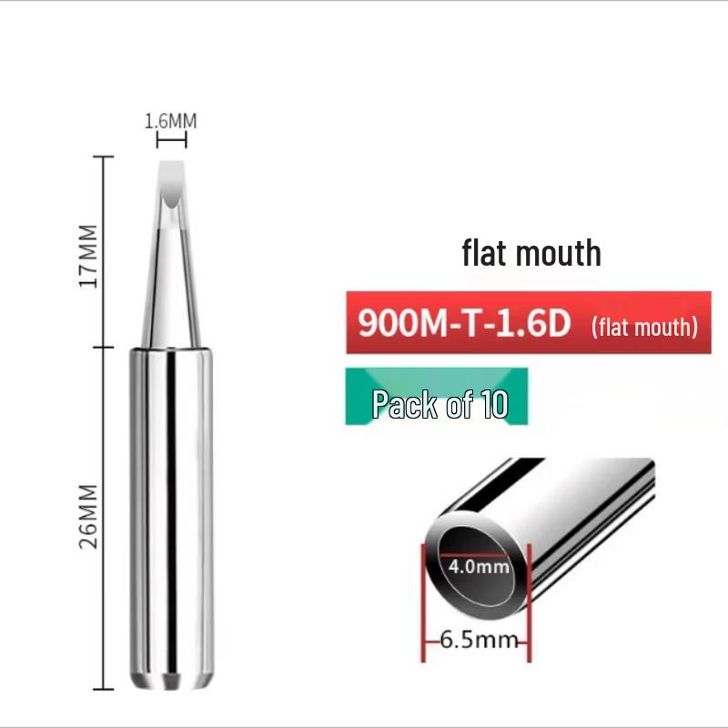 FeiAng 936 Internal Heating Soldering Iron Tip (10-Pack)
FeiAng 936 Internal Heating Soldering Iron Tip (10-Pack)