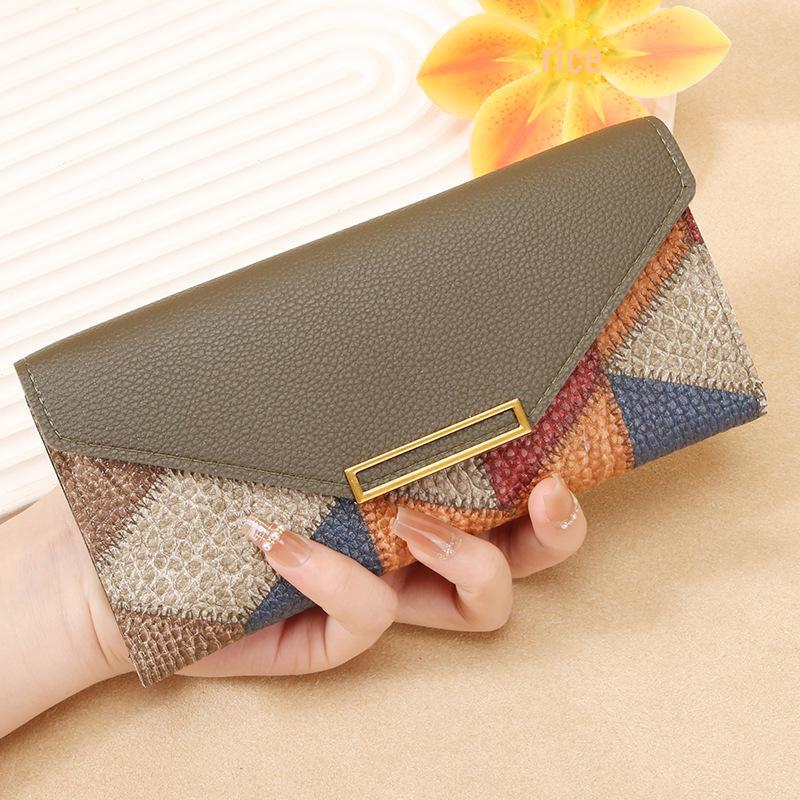 Women s Korean-Style Long Multicolored Wallet - Trendy, Retro & Slim with Multifunctional Buckle KTY
Women s Korean-Style Long Multicolored Wallet - Trendy, Retro & Slim with Multifunctional Buckle KTY