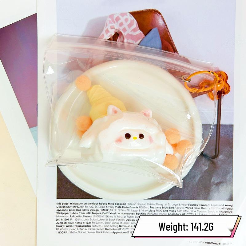 Slow Rebound Silicone Squeeze Toy with Bell
Slow Rebound Silicone Squeeze Toy with Bell