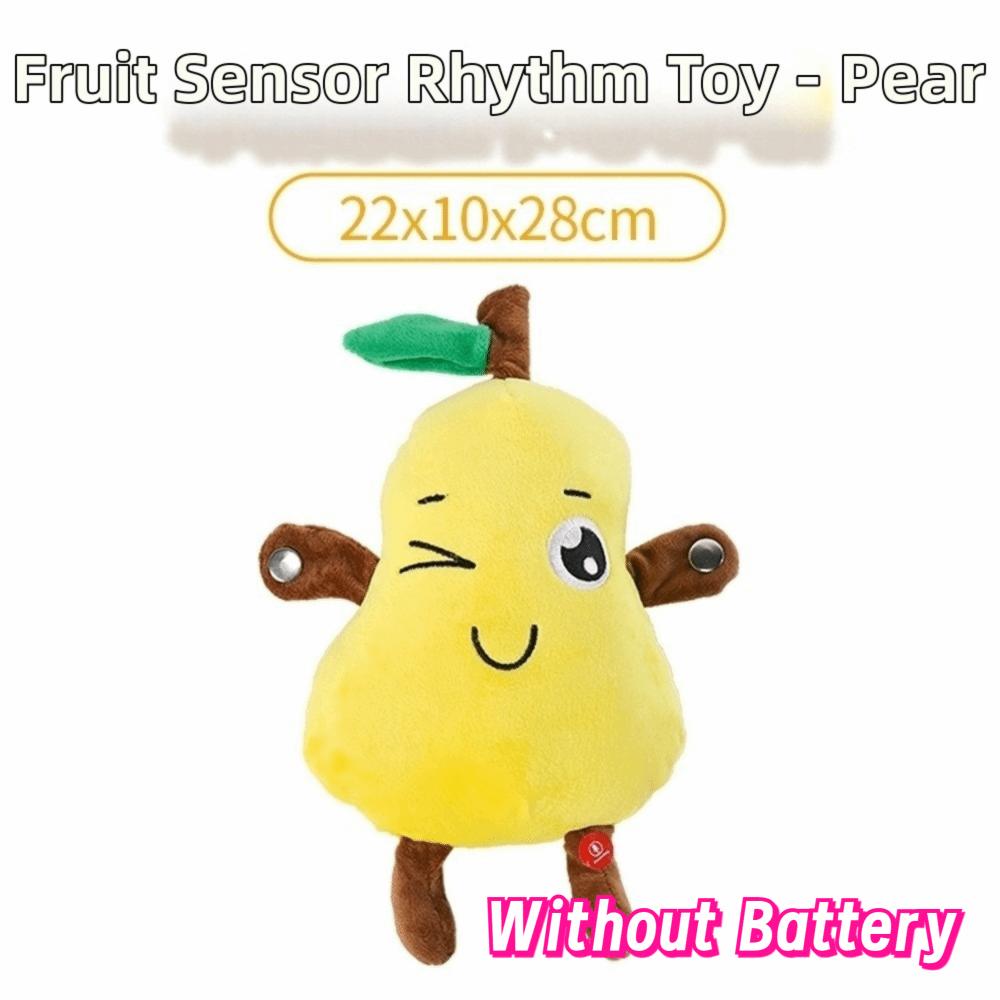 Interactive Musical Toy Sensing Beat Plush Toys Fruit Musical Dooll Pear Fruit Sensing Beat Piano Orange Plush Toy грушевий
Interactive Musical Toy Sensing Beat Plush Toys Fruit Musical Dooll Pear Fruit Sensing Beat Piano Orange Plush Toy грушевий
