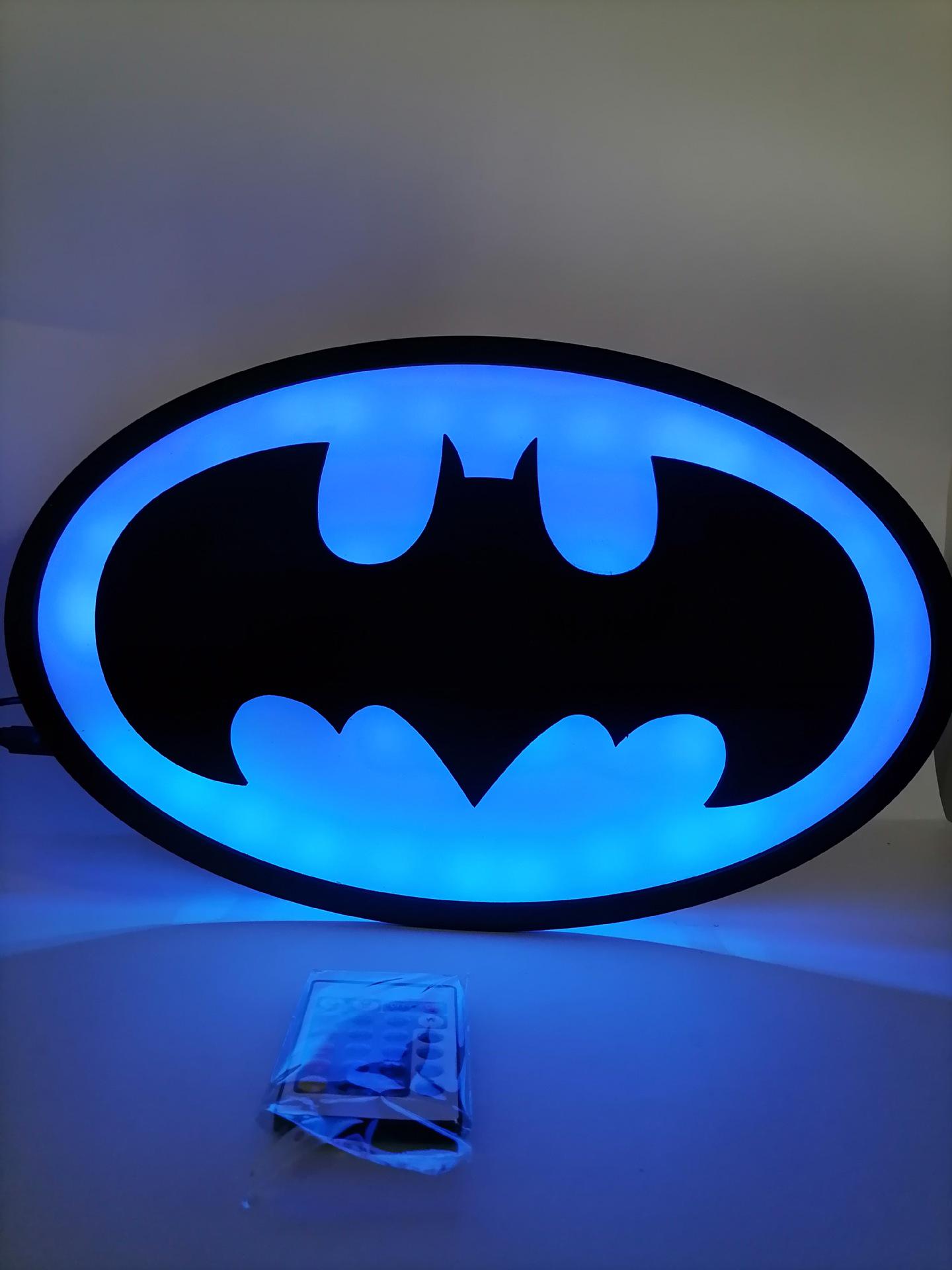40CM 3D Justice League Batman Colorful Night Light: Children s LED Wall Lamp with Remote Control for Living Room & Bedroom USB + Colorful Remote Control
40CM 3D Justice League Batman Colorful Night Light: Children s LED Wall Lamp with Remote Control for Living Room & Bedroom USB + Colorful Remote Control