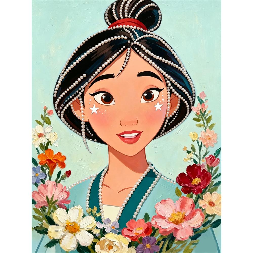 Disney Pearl Art Painting Aladdin Princess Jasmine Handmade diy5D Pearl Gem Painting Pictures Crafts Special Shape Home Wall Decoration 30x40
Disney Pearl Art Painting Aladdin Princess Jasmine Handmade diy5D Pearl Gem Painting Pictures Crafts Special Shape Home Wall Decoration 30x40