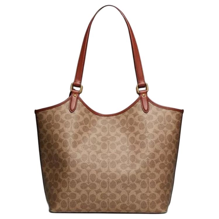 Coach Day 32 Classic Monogram Print Faux Leather Tote Bag Women Tote Bags Brown Yellow C6336-B4XHG Basic Set (Bag+Dust Bag)
Coach Day 32 Classic Monogram Print Faux Leather Tote Bag Women Tote Bags Brown Yellow C6336-B4XHG Basic Set (Bag+Dust Bag)