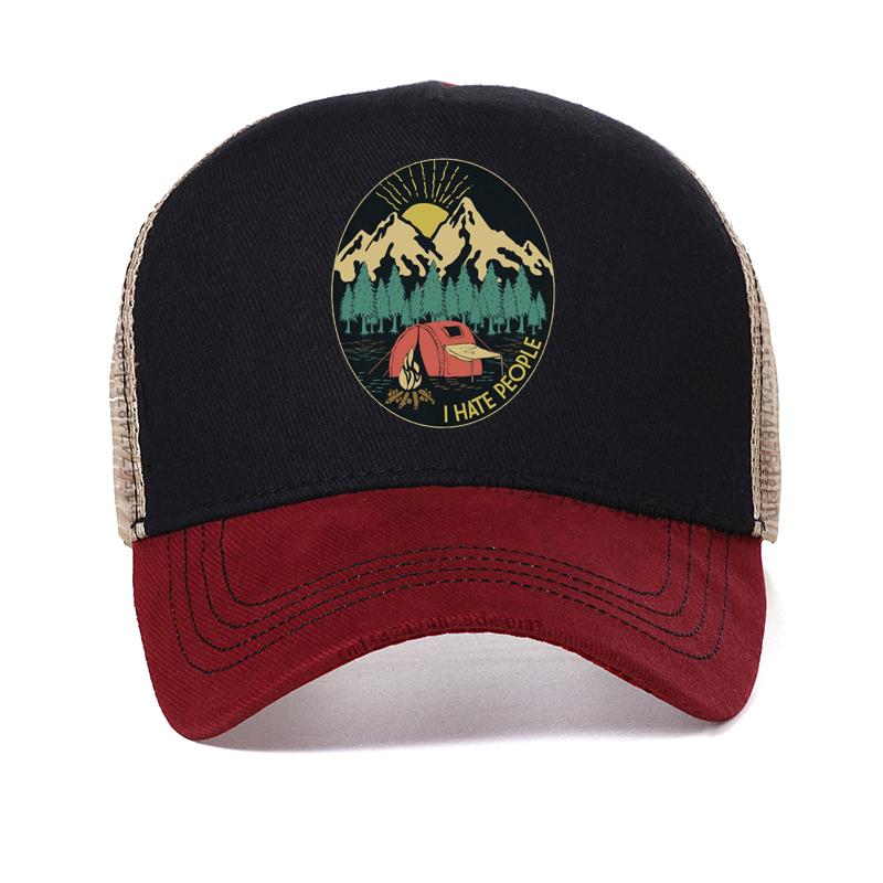 I Hate People outdoor camping print Baseball Cap Men Women hiking camping Summer cool Mesh Trucker hat bone gorras Adjustable красный
I Hate People outdoor camping print Baseball Cap Men Women hiking camping Summer cool Mesh Trucker hat bone gorras Adjustable красный