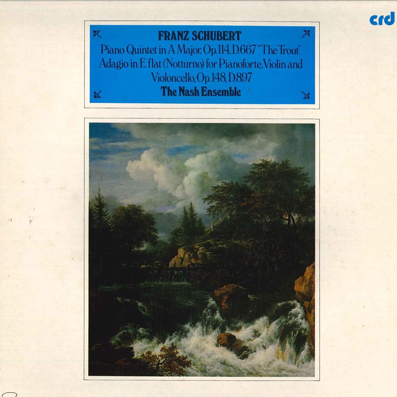 LP Record NASH ENSEMBLE - Schubert/Piano Quintet In A Major O CRD1052 CRD 1978 UK Classical Used
LP Record NASH ENSEMBLE - Schubert/Piano Quintet In A Major O CRD1052 CRD 1978 UK Classical Used