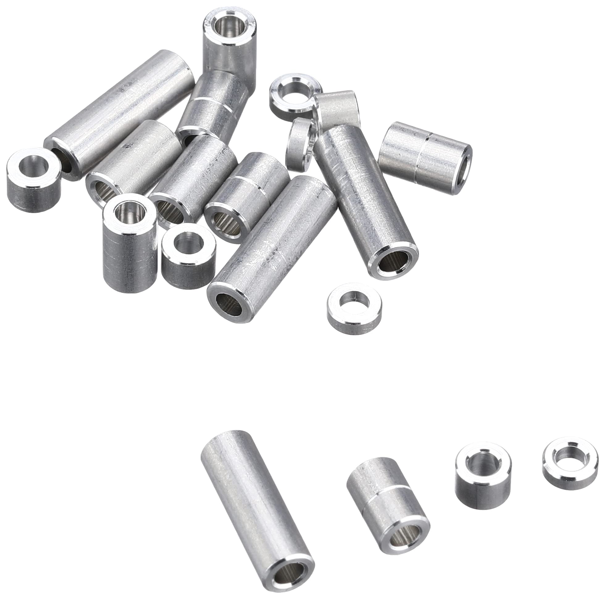 Tamiya Mini 4WD Upgrade Parts 473 Aluminum Spacer Set 15473 No. (12/6.7/6/3/1.5mm)
Tamiya Mini 4WD Upgrade Parts 473 Aluminum Spacer Set 15473 No. (12/6.7/6/3/1.5mm)