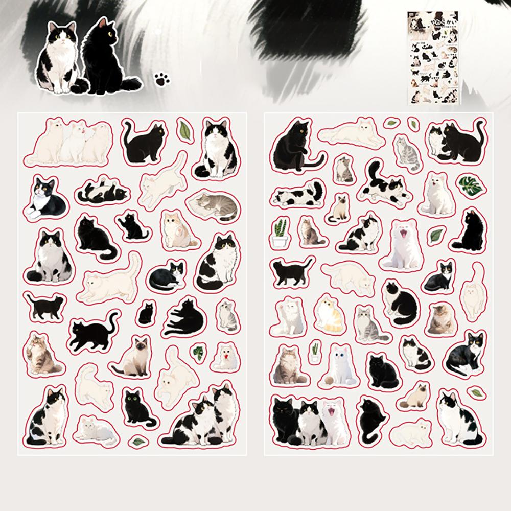 Pet Stickers Cute Cat Life Theme Landscape Decoration Booklet Material DIY Collage
Pet Stickers Cute Cat Life Theme Landscape Decoration Booklet Material DIY Collage